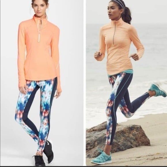 Other Zella adrenaline running tights leggings mesh tie dye MEDIUM Size 32" / US 10 / IT 46 - 1 Thumbnail