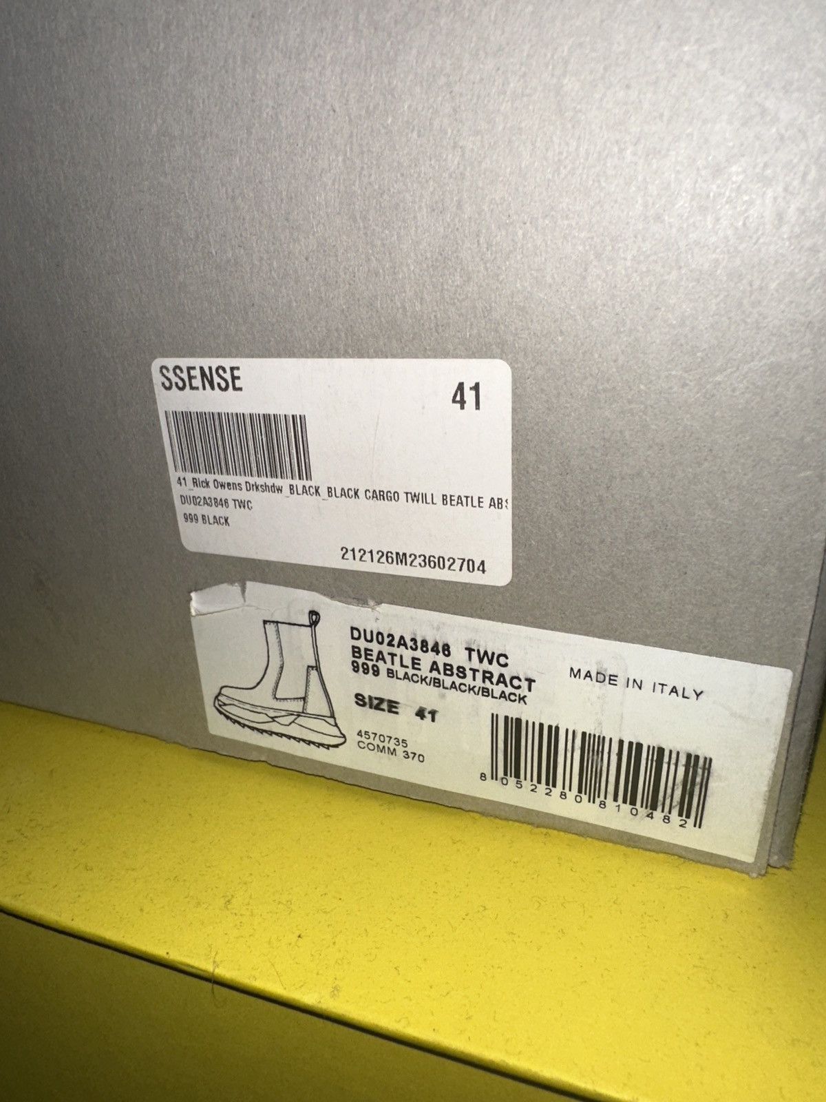 Rick Owens Drkshdw Rick Owen Beetle Boots Size US 8.5 / EU 41-42 - 6 Thumbnail