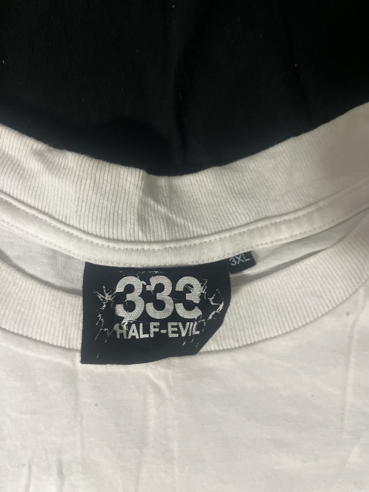 Half Evil 333 HALF EVIL RACIST SHIRT Size US XXL / EU 58 / 5 - 2 Thumbnail