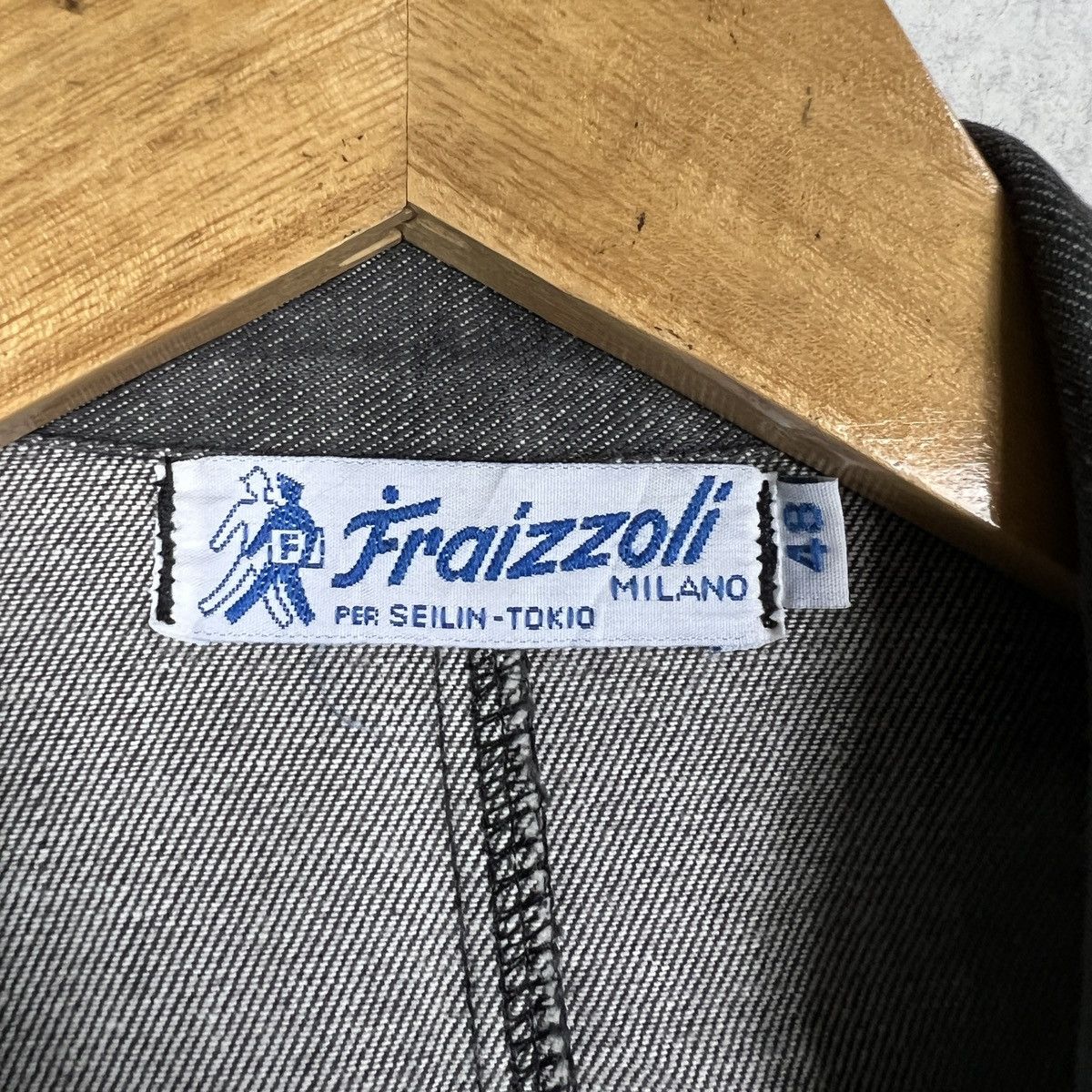 Vintage 🔥 Vintage Fraizzoli Milano Work Chore Jacket Made In Italy Size US M / EU 48-50 / 2 - 13 Thumbnail