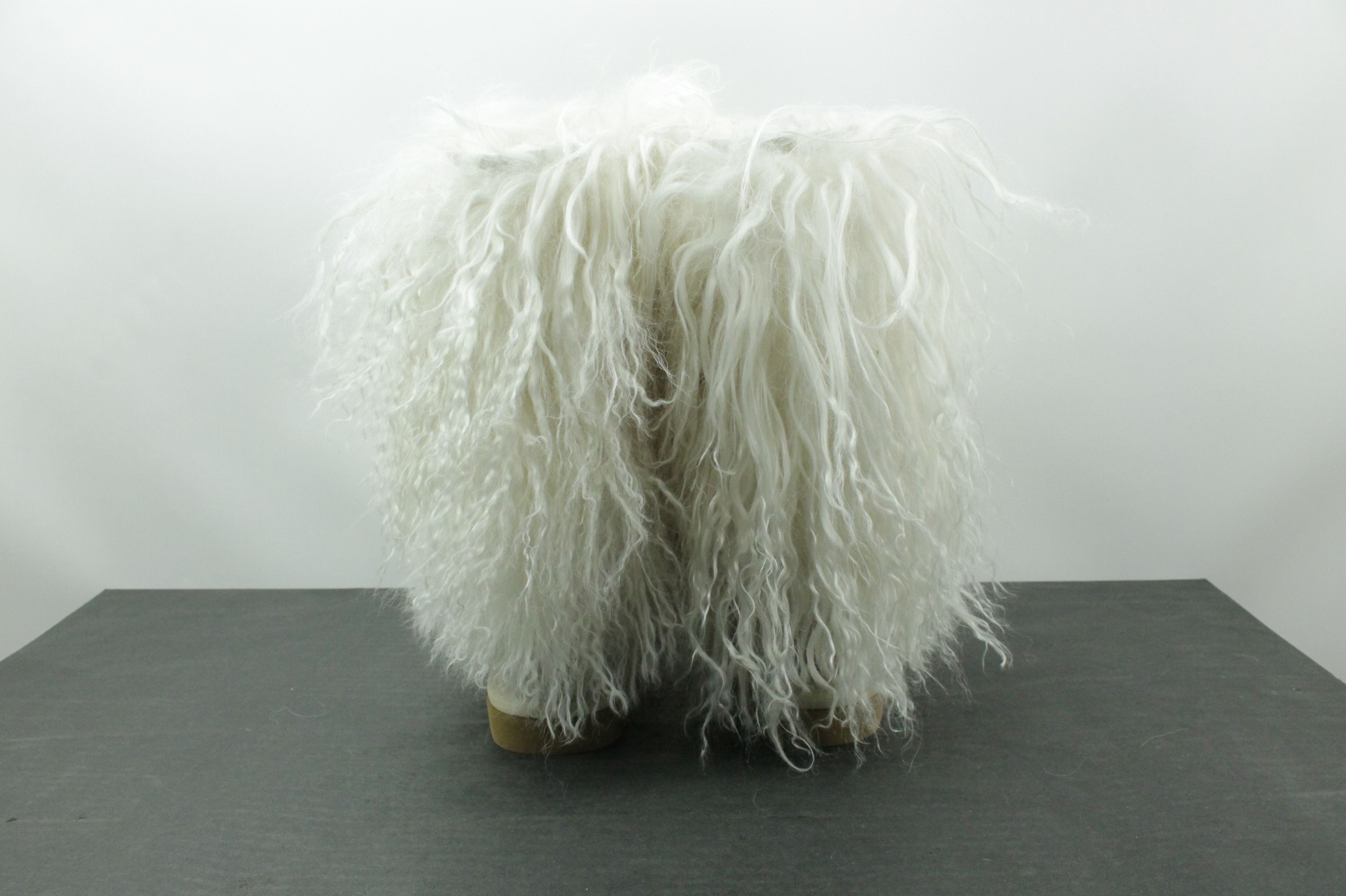Ugg Ugg Australia Sheepskin Mongolian Tall Cuff Boots 3166 Size US 5 / IT 35 - 4 Thumbnail