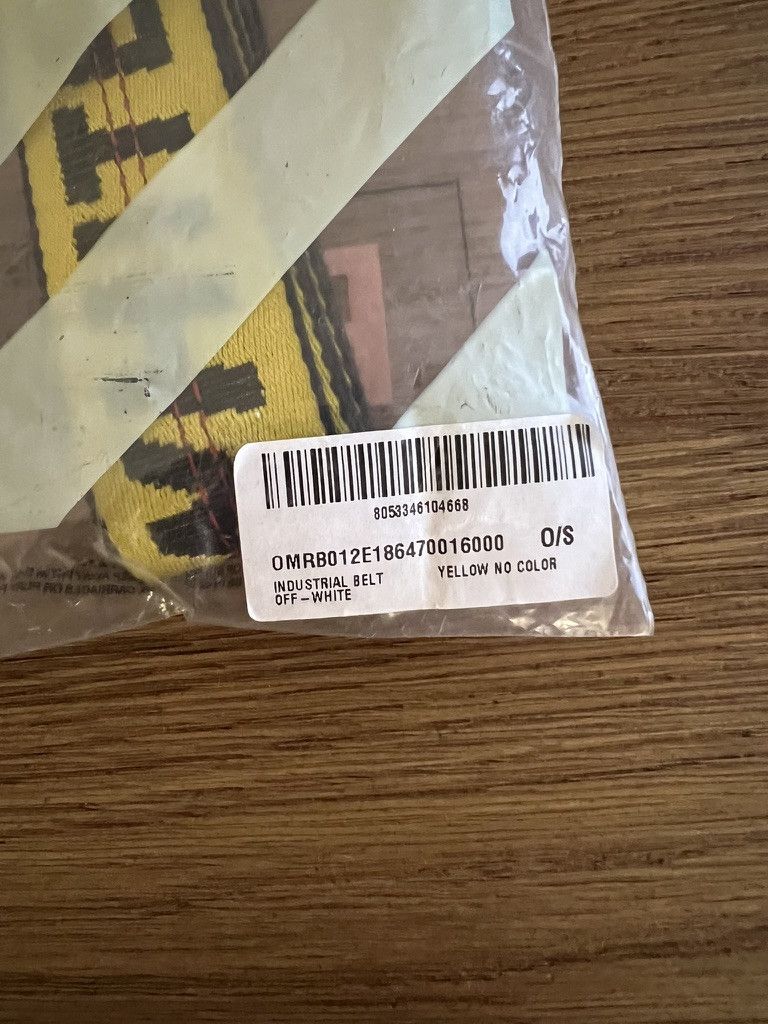 Off-White Off-White Industrial Belt Size ONE SIZE - 3 Thumbnail