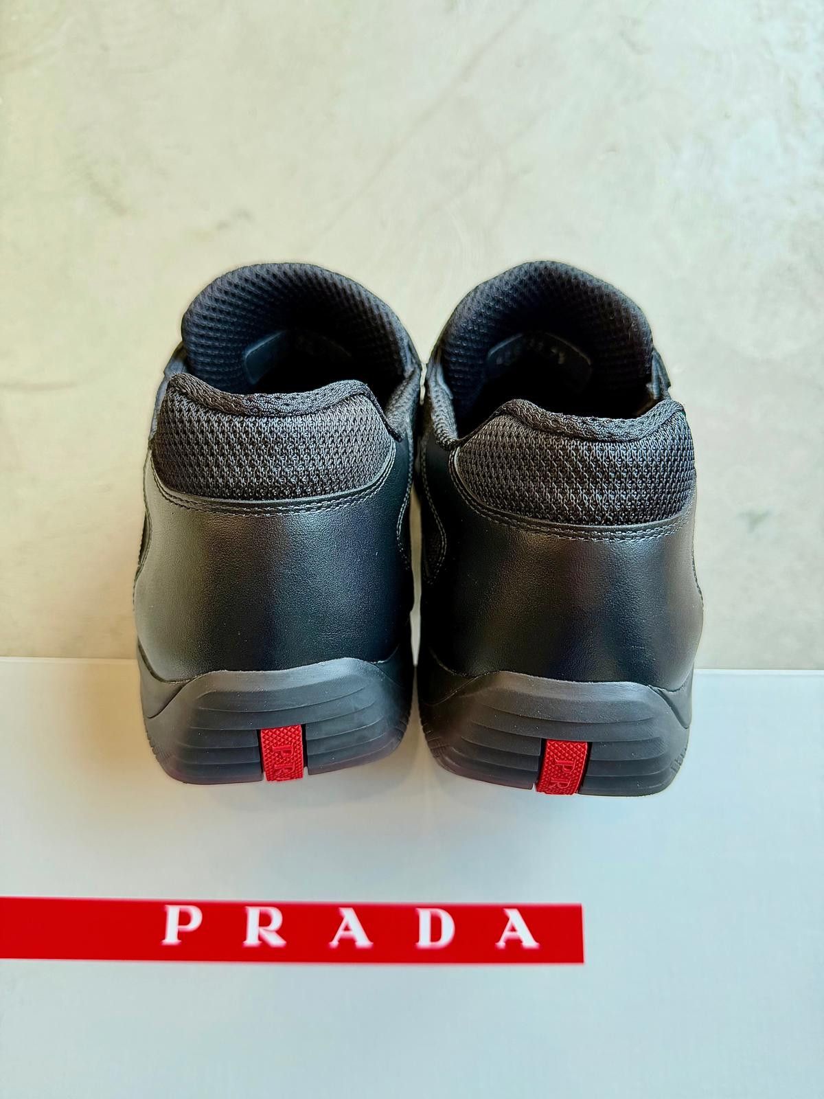 Other Prada America Cup Black Sz. 7.5 (US9M) Size US 7.5 / IT 37.5 - 4 Thumbnail