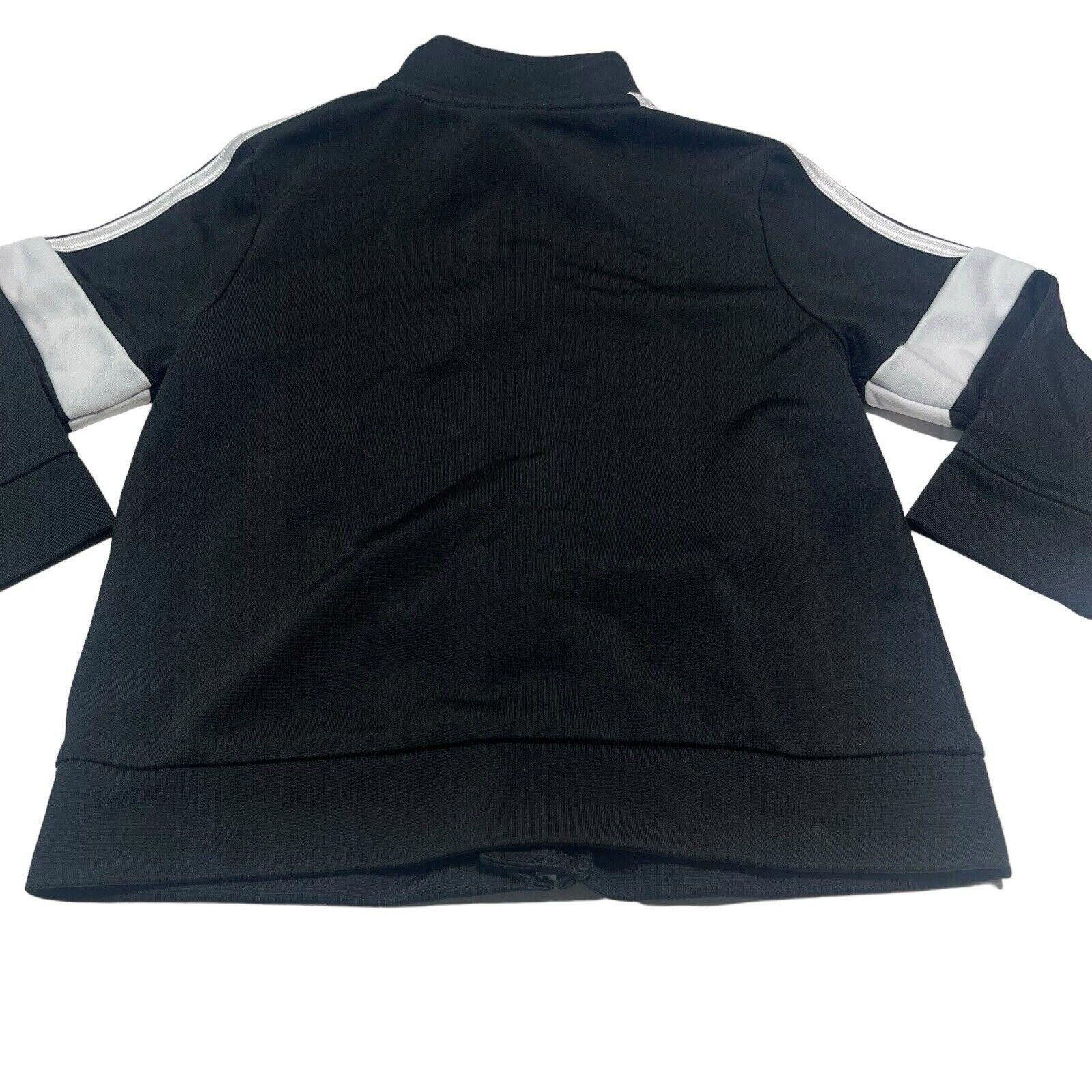 Adidas Adidas Black Track Jacket Full Zip Unisex Toddler 18M Size US XXS / EU 40 - 9 Thumbnail