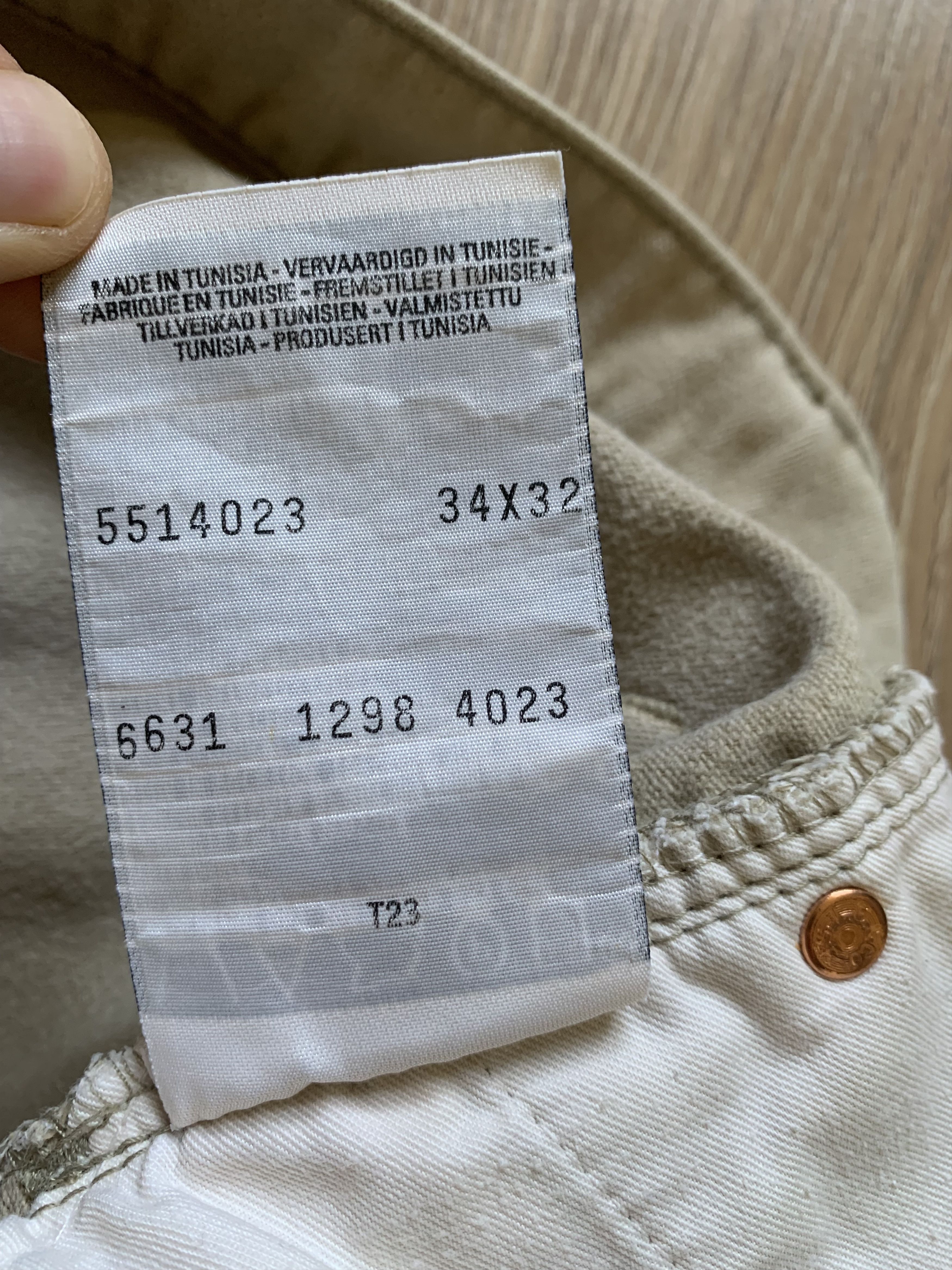 Levi's × Levi's Vintage Clothing × Vintage Levi's 551 Vintage Men's Pants Trousers Size US 34 / EU 50 - 9 Thumbnail