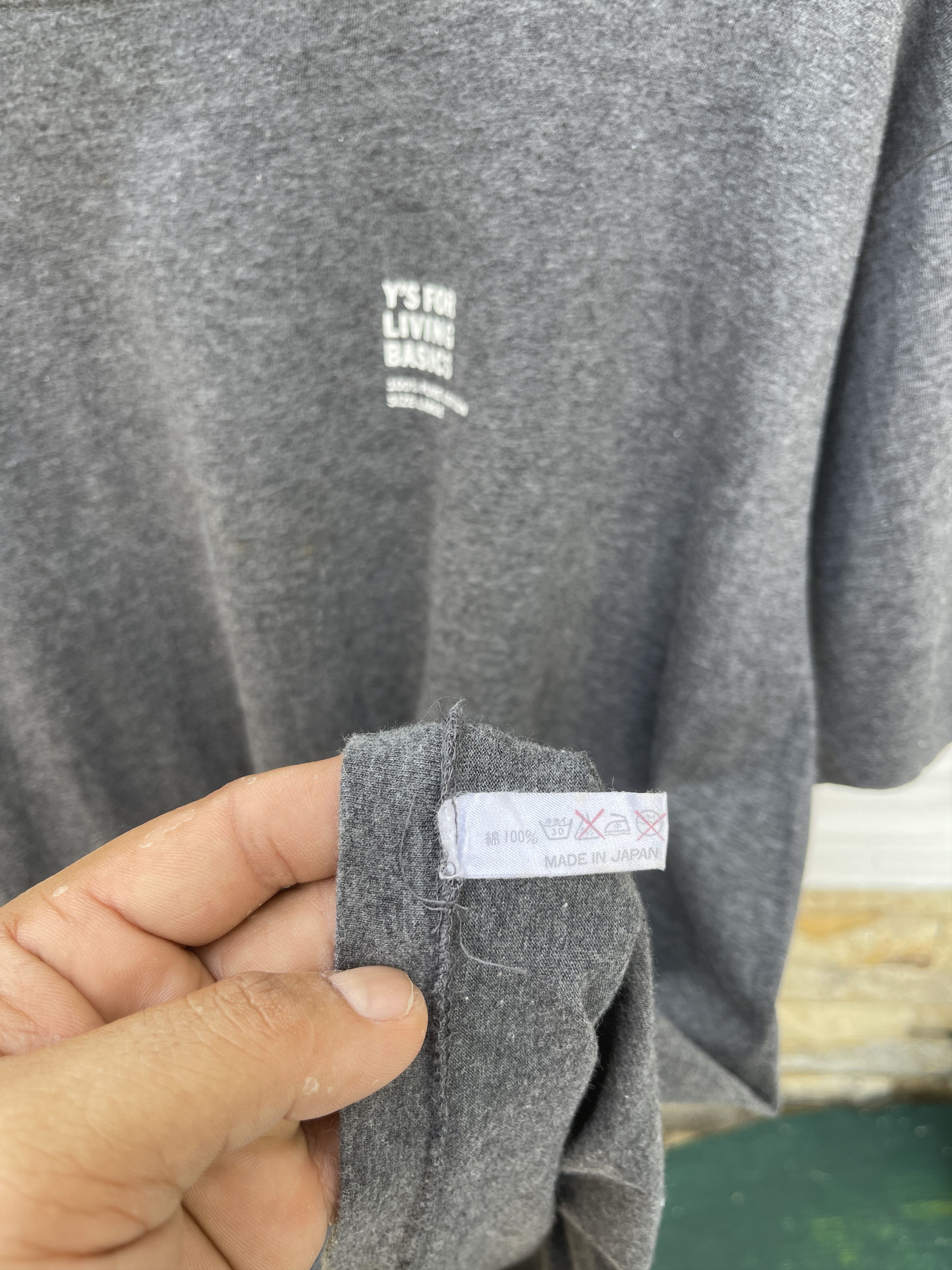Y's for Men Last Drop🔥Rare🔥Vintage Ys For Living ,Yohji Yamamoto T-Shirt Size US L / EU 52-54 / 3 - 7 Thumbnail