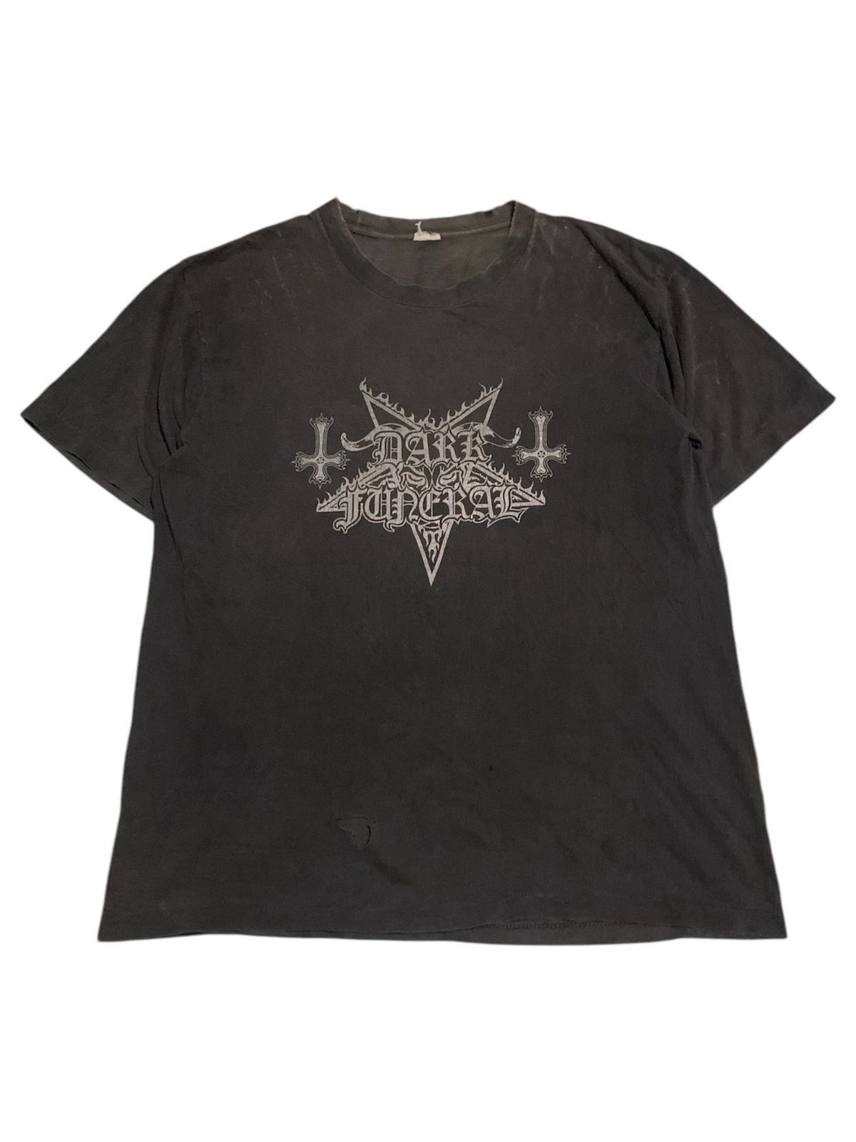 Band Tees Vintage 90s Dark Funeral Razamataz Tee Size US L / EU 52-54 / 3 - 1 Thumbnail