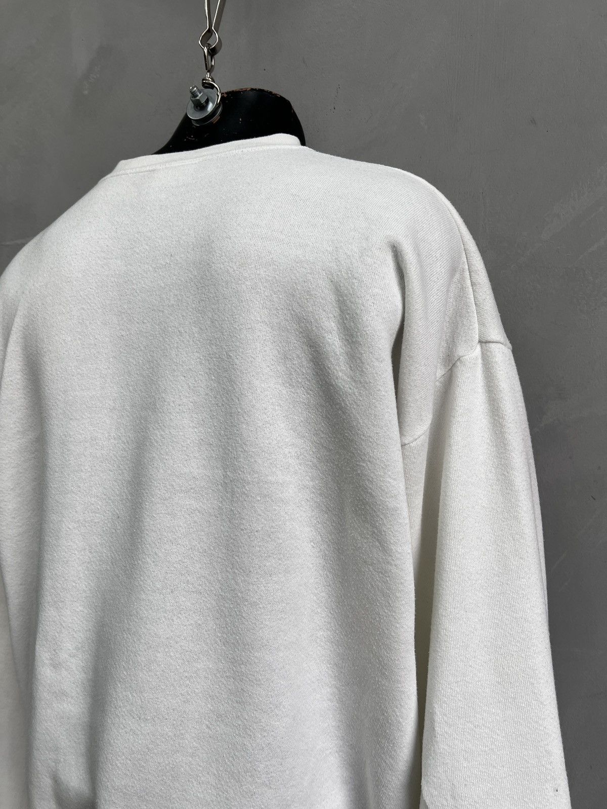 Hard Rock Cafe Hard Rock White Sweatshirt Hollywood Streetwear Style Size US L / EU 52-54 / 3 - 8 Thumbnail