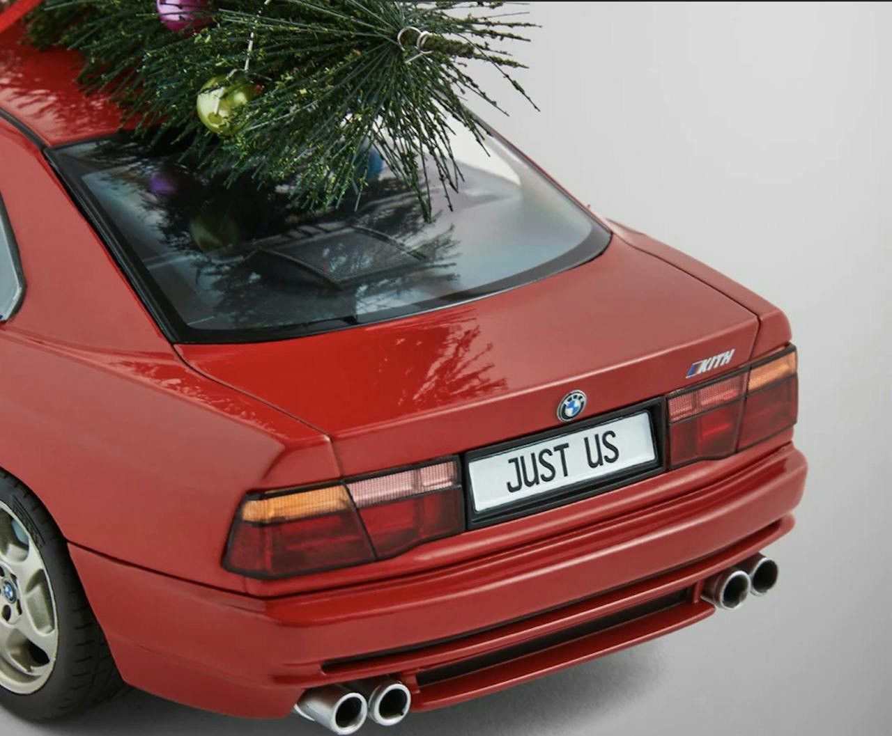 image of The Kith 850 Csi E31 Bmw Diecast Model Replica Is A 1:18 in Red, Men's