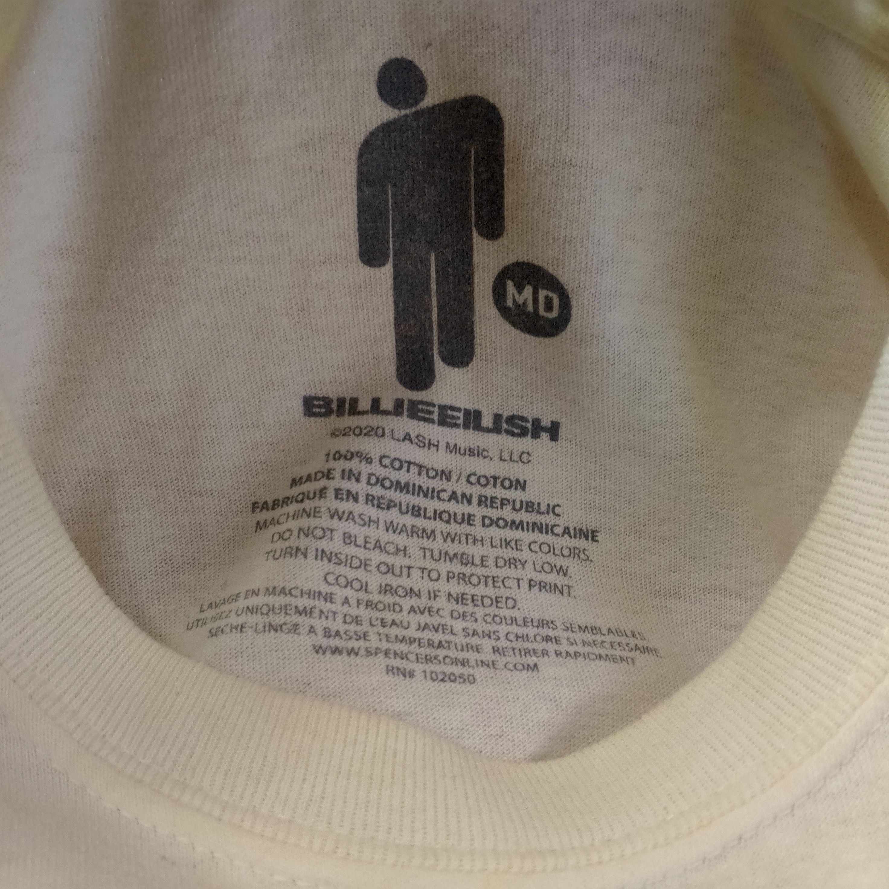 Billie Eilish Billie Eilish Cartoon Tee Size US S / EU 44-46 / 1 - 7 Thumbnail