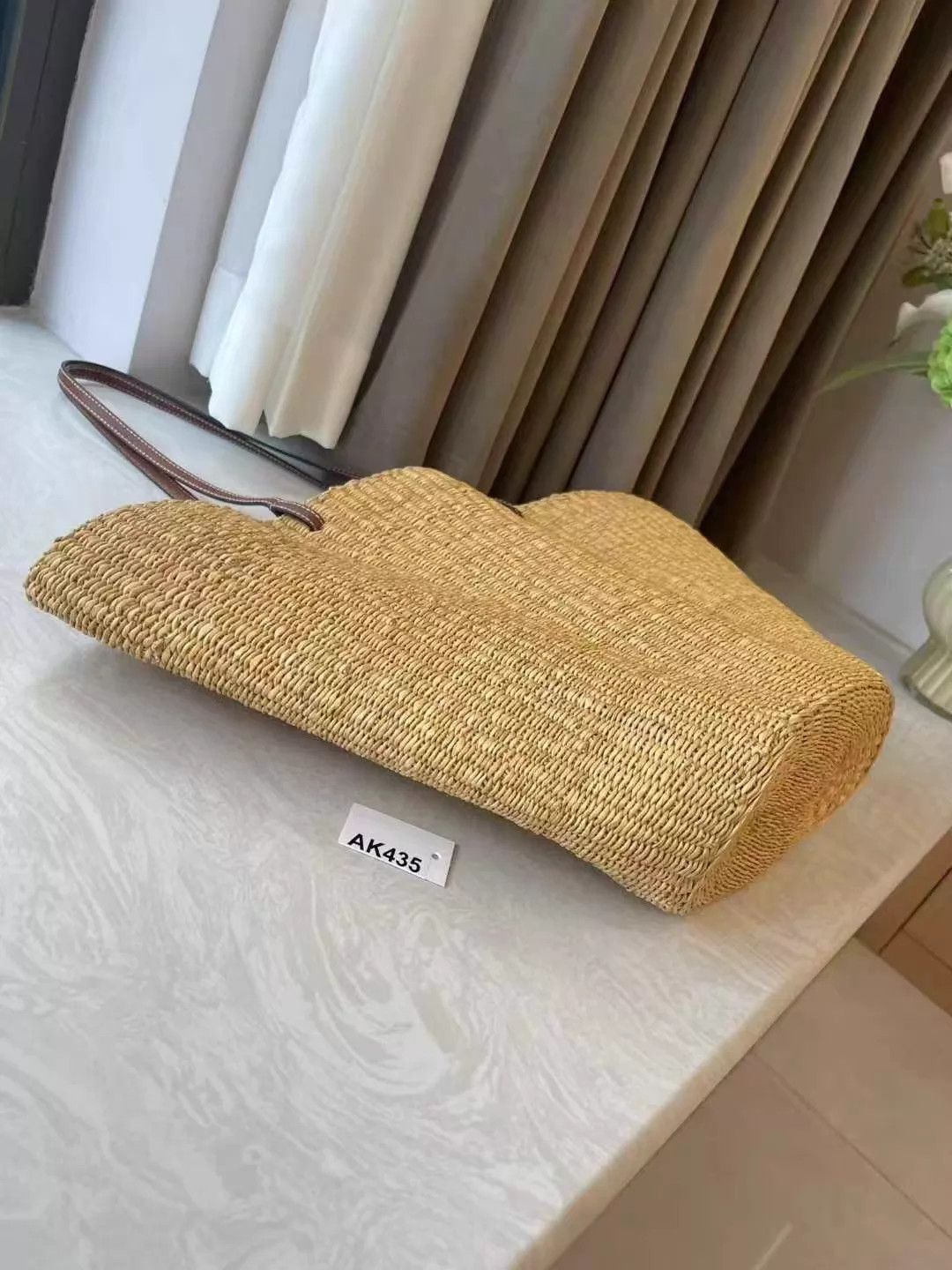 Loewe LOEWE elephantgrass woven shell shoulder bag AK435 Size ONE SIZE - 8 Thumbnail