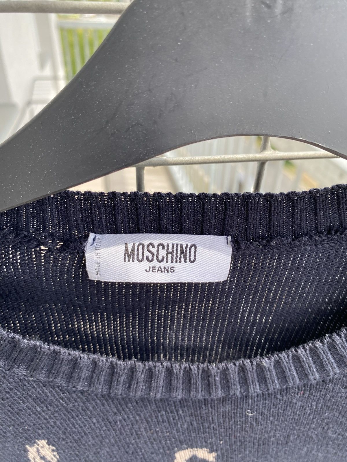 Moschino Vintage Moschino Sweatshirt Size US M / EU 48-50 / 2 - 2 Thumbnail
