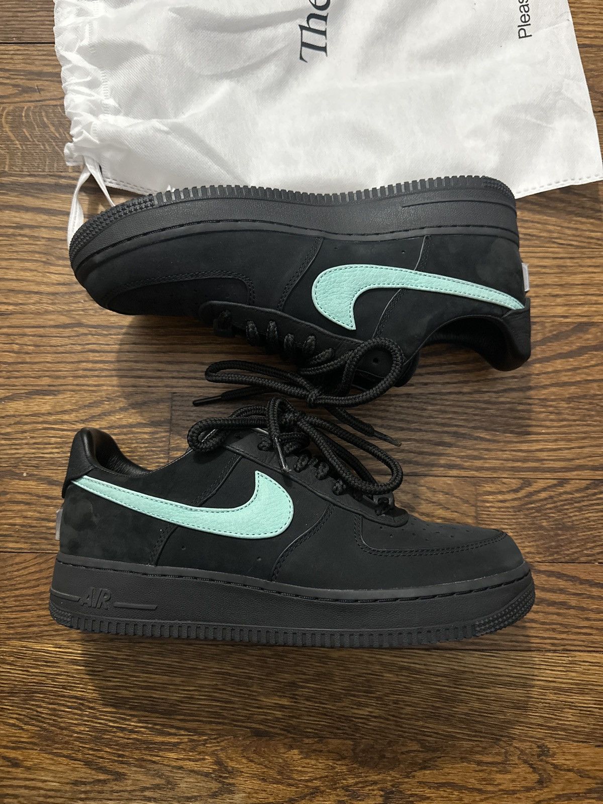 Nike × Tiffany & Co. Tiffany & Co. x Nike Air Force 1 Low '1837' Size US 8.5 / EU 41-42 - 10 Thumbnail