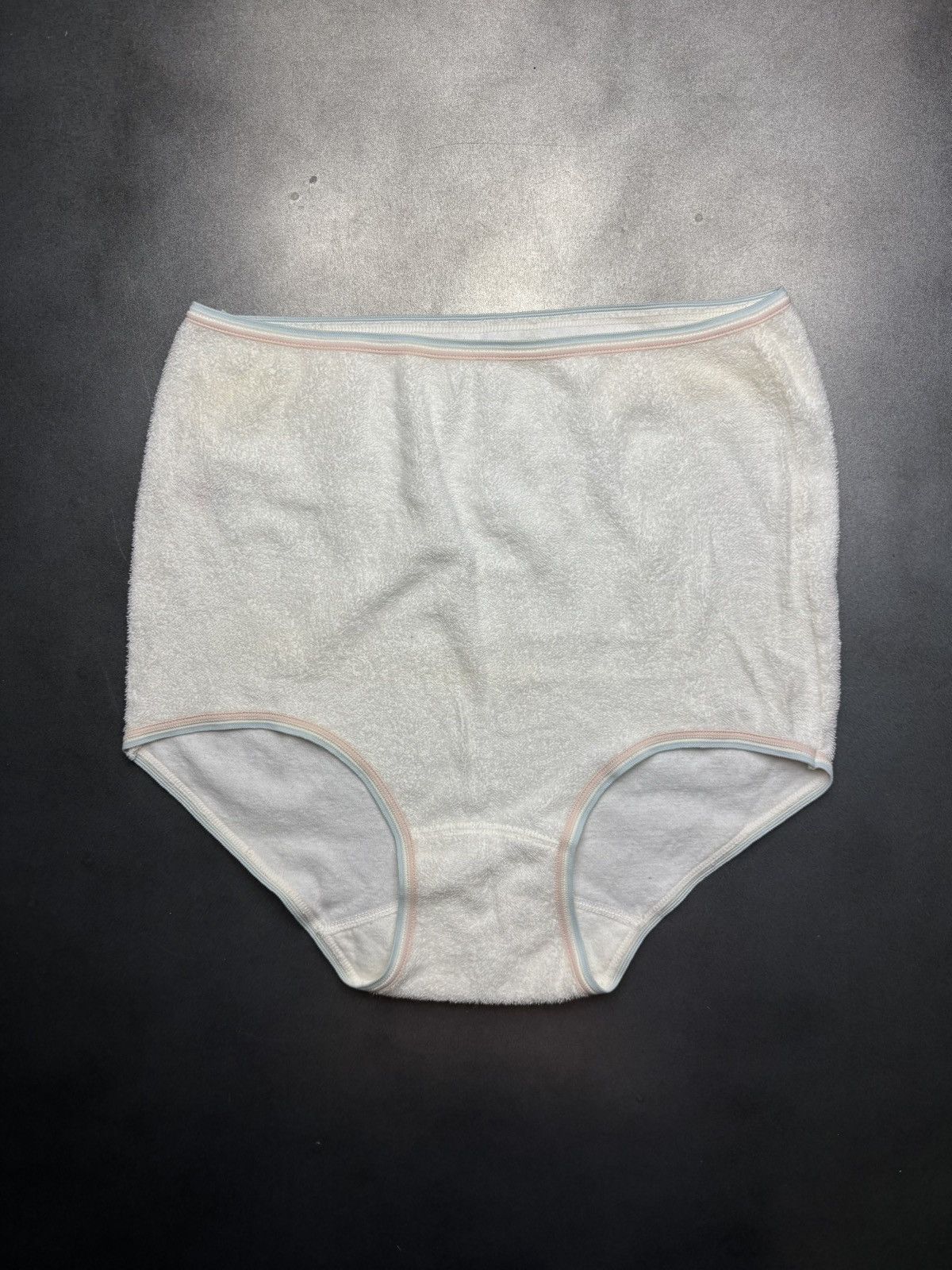Marks & Spencer × Vintage Lot of 3 1970s Vintage Underwear Mesh Lace Terry Cloth UK L Size ONE SIZE - 1 Thumbnail