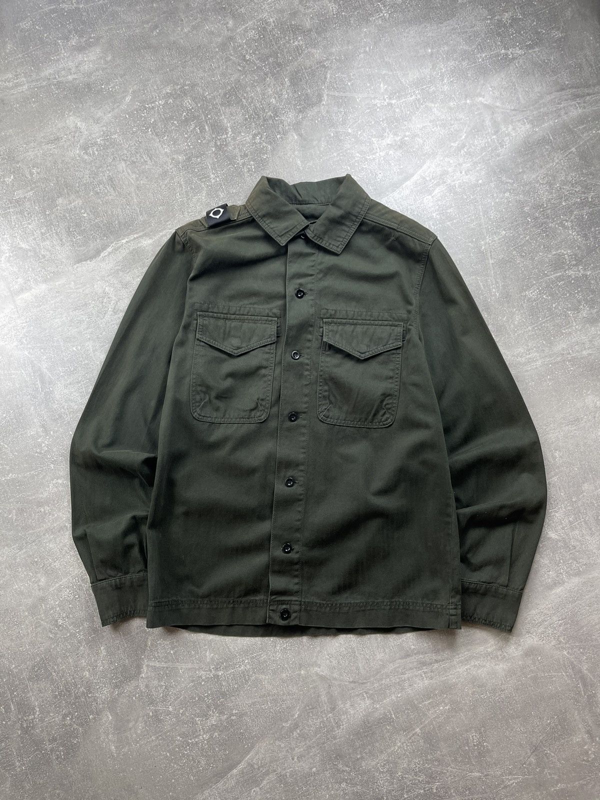 Vintage MA.STRUM NWT Two Pocket GD Overshirt Oil Slick Shirt Jacket Size US M / EU 48-50 / 2 - 2 Thumbnail