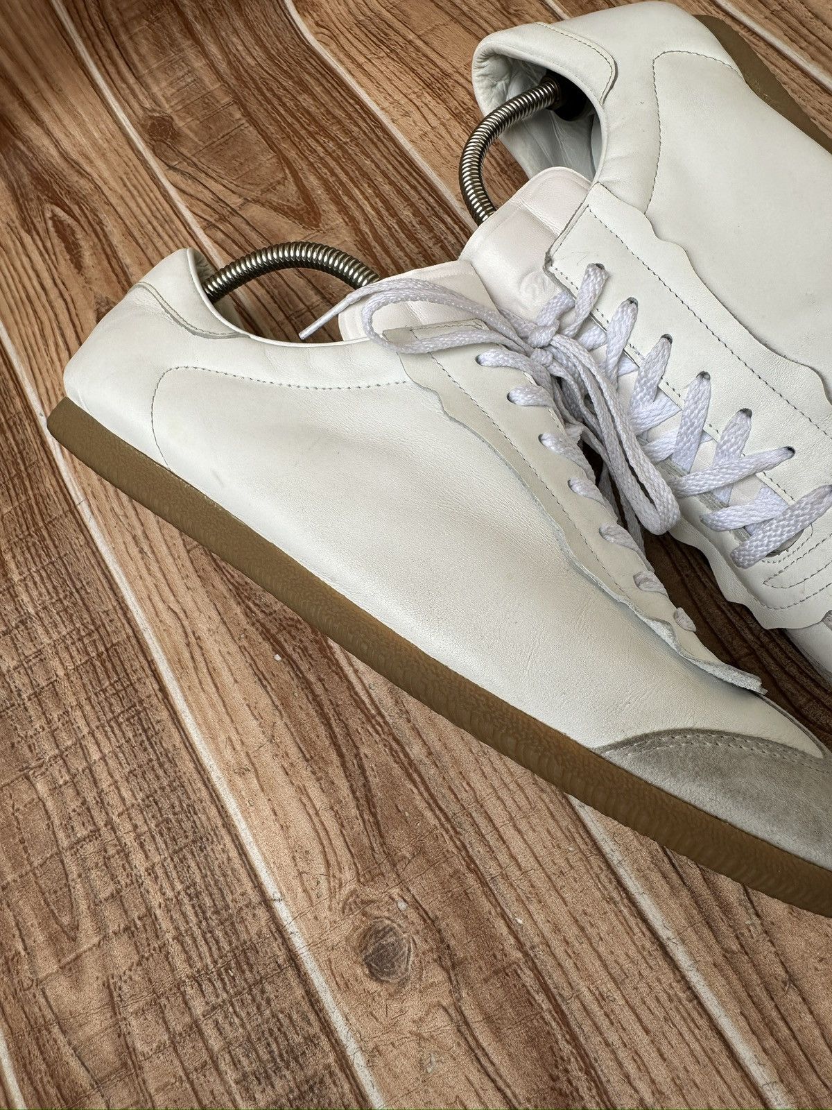 Maison Margiela Maison Margiela Feather Light Leather Lowtop Sneaker Size US 12 / EU 45 - 10 Thumbnail