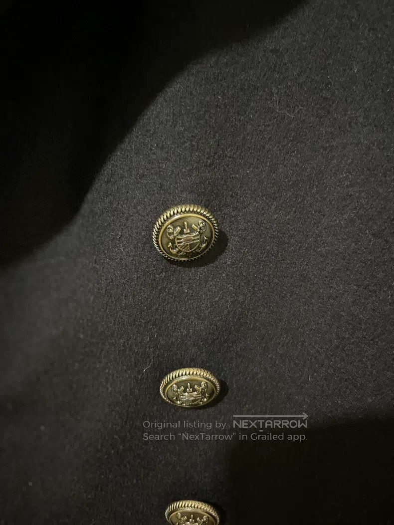 Saint Laurent Paris Saint Laurent Paris Double-Row Gold Button Navy Anchor Coa Size US M / EU 48-50 / 2 - 4 Thumbnail