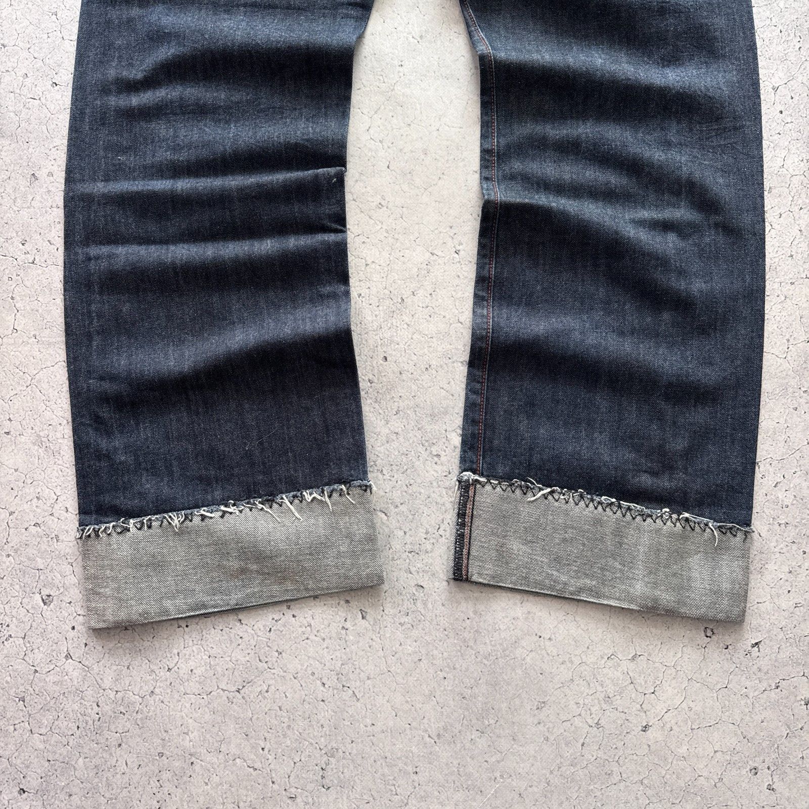 Neighborhood Neighborhood Selvedge Japan Denim Baggy Jeans Mens 34 Size Size US 34 / EU 50 - 11 Thumbnail