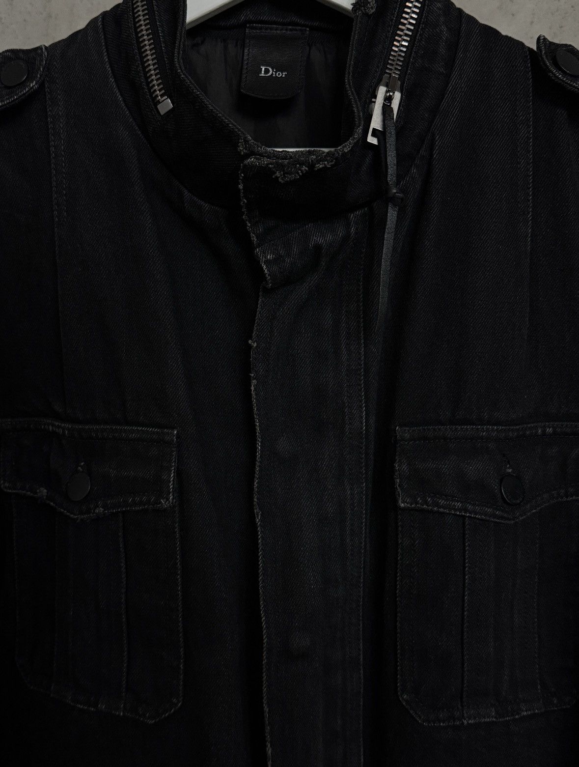 Dior Dior Homme by Hedi Slimane AW05 M65 Denim Jacket Size US M / EU 48-50 / 2 - 6 Thumbnail
