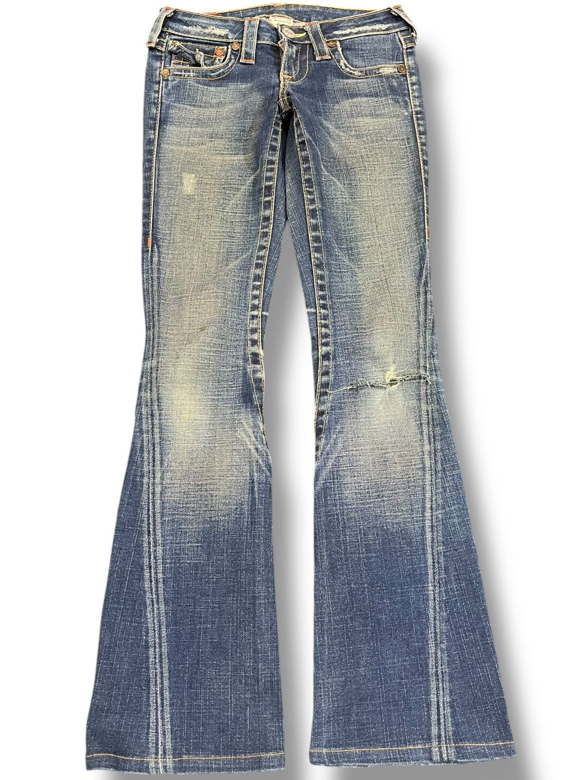 Vintage True Religion Joey Flare Clawmark Denim