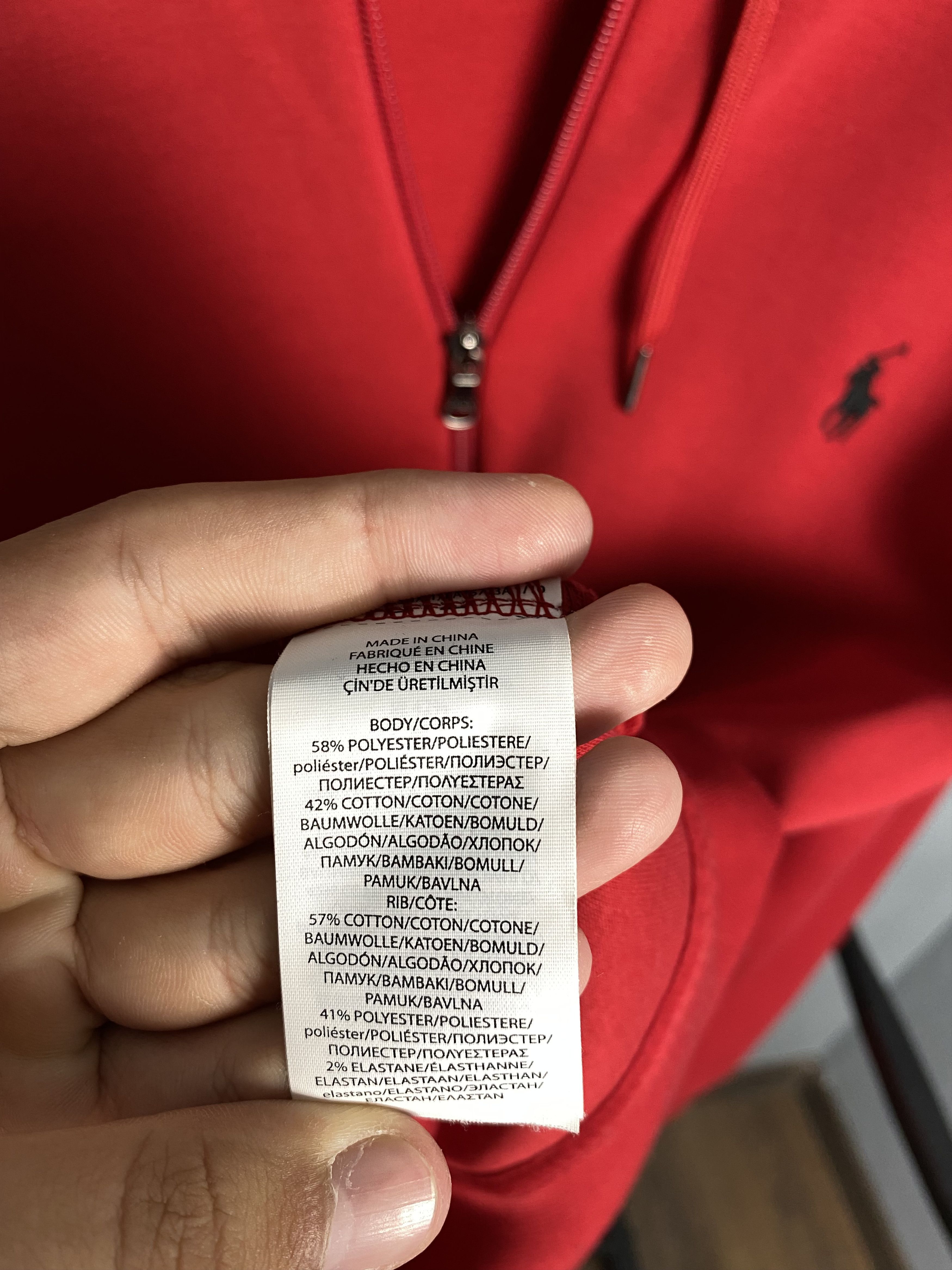 Polo Ralph Lauren Polo Ralph Lauren Vintage Mens Hoodie Y2K Size US L / EU 52-54 / 3 - 4 Thumbnail