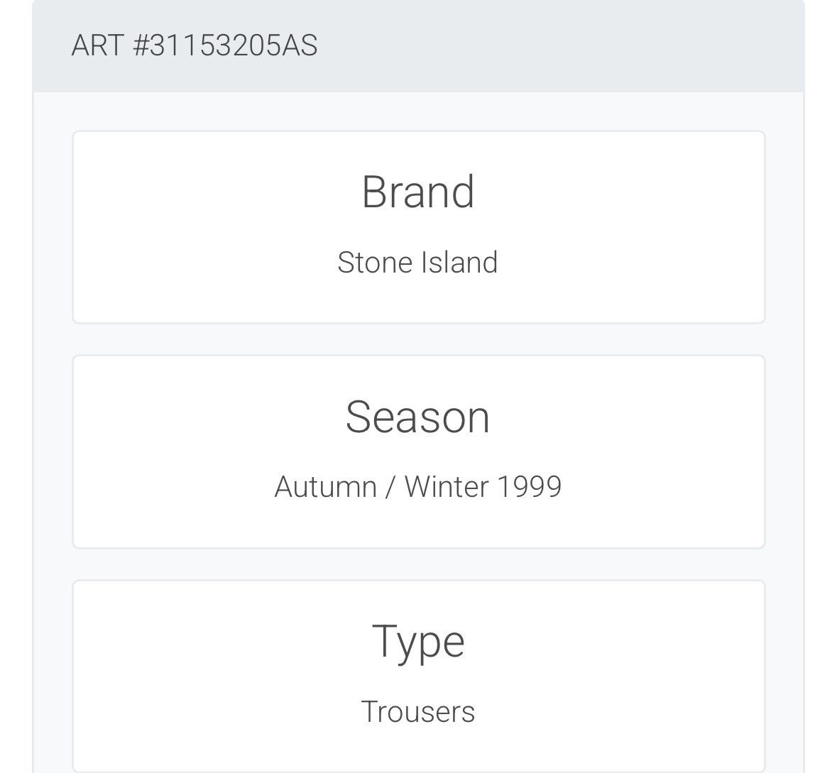 Stone Island ☀️STONE ISLAND AW1999 Trousers Pants Size US 30 / EU 46 - 12 Thumbnail