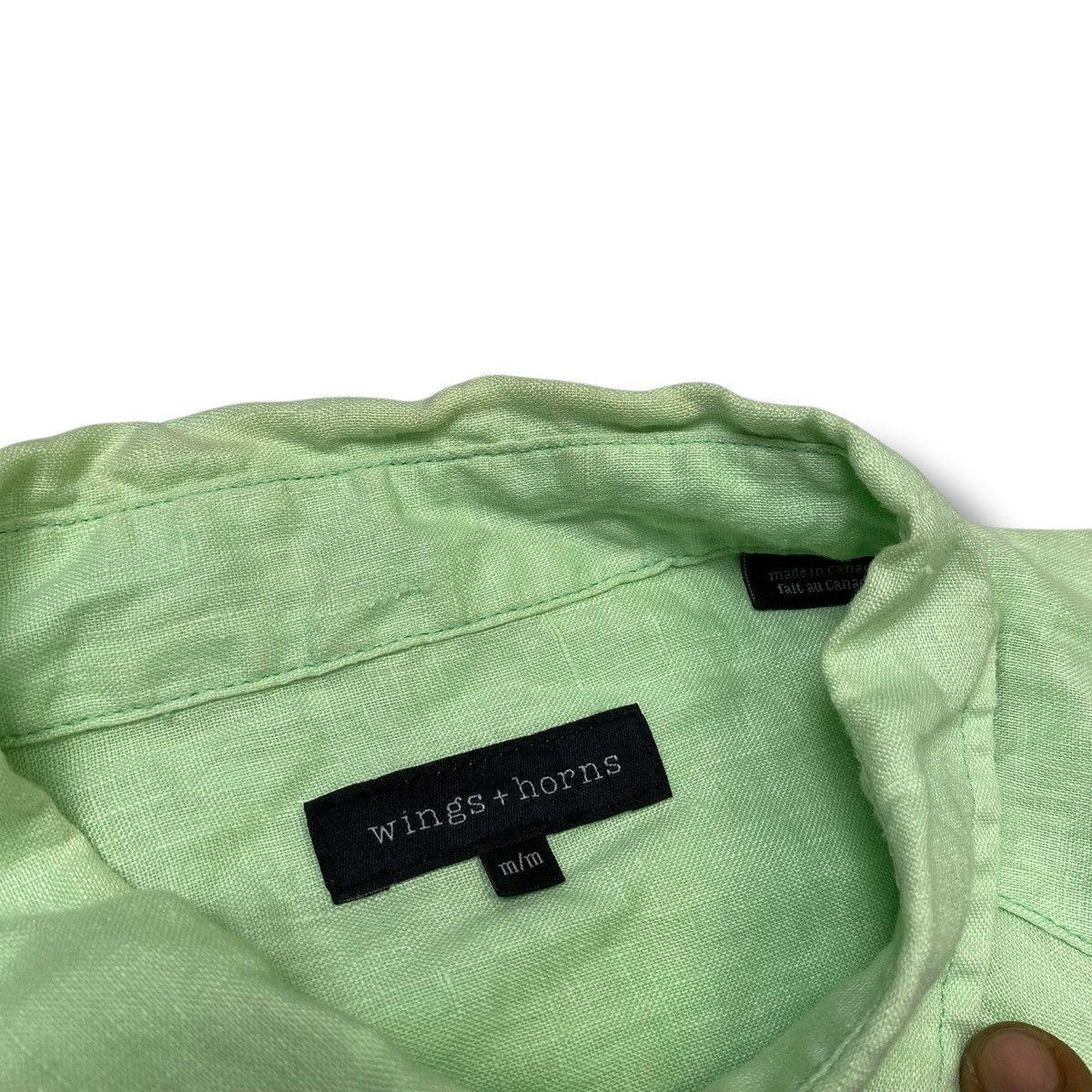Wings + Horns Wings + Horns linen 4 pocket shirt Size US M / EU 48-50 / 2 - 5 Thumbnail