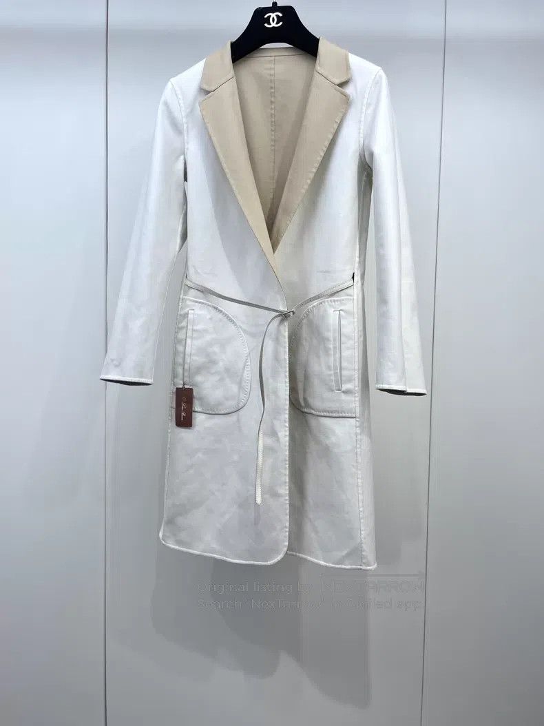 Loro Piana Loro Piana Two-tone belt jacket Size XS / US 0-2 / IT 36-38 - 4 Thumbnail