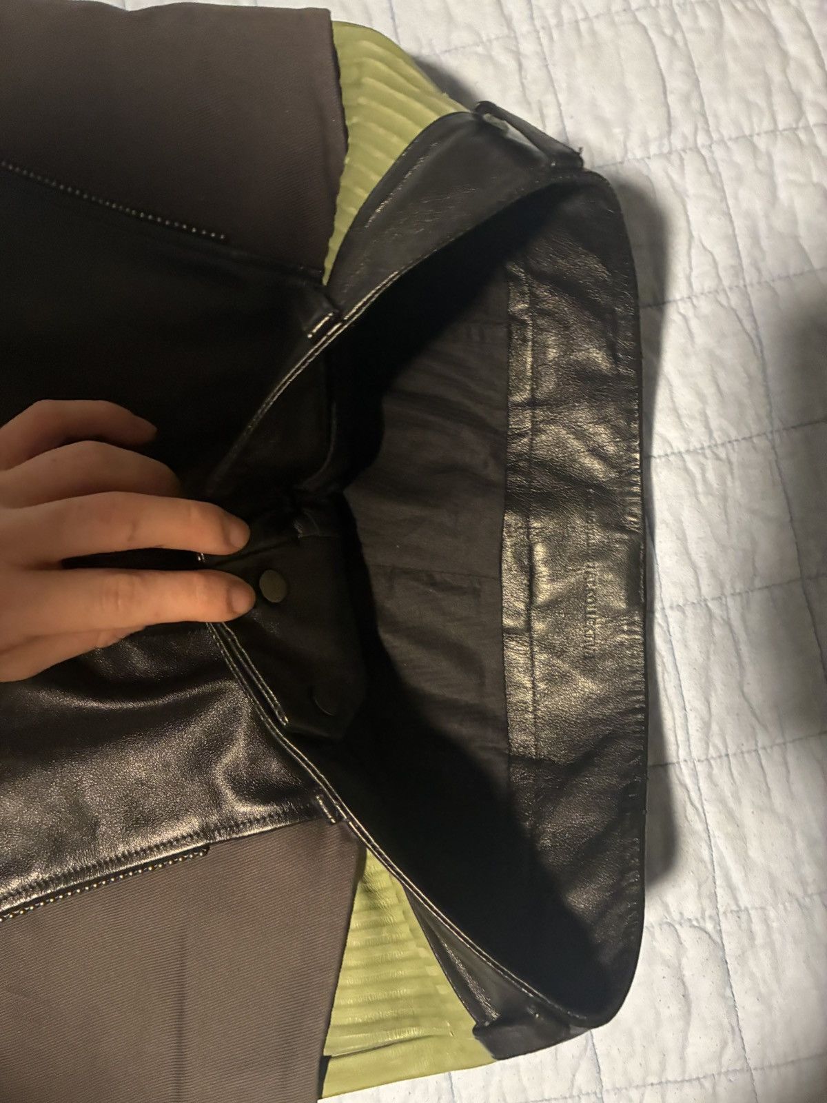 Ecco × Kiko Kostadinov Kiko Kostadinov Milne Leather Trousers Size US 32 / EU 48 - 5 Thumbnail