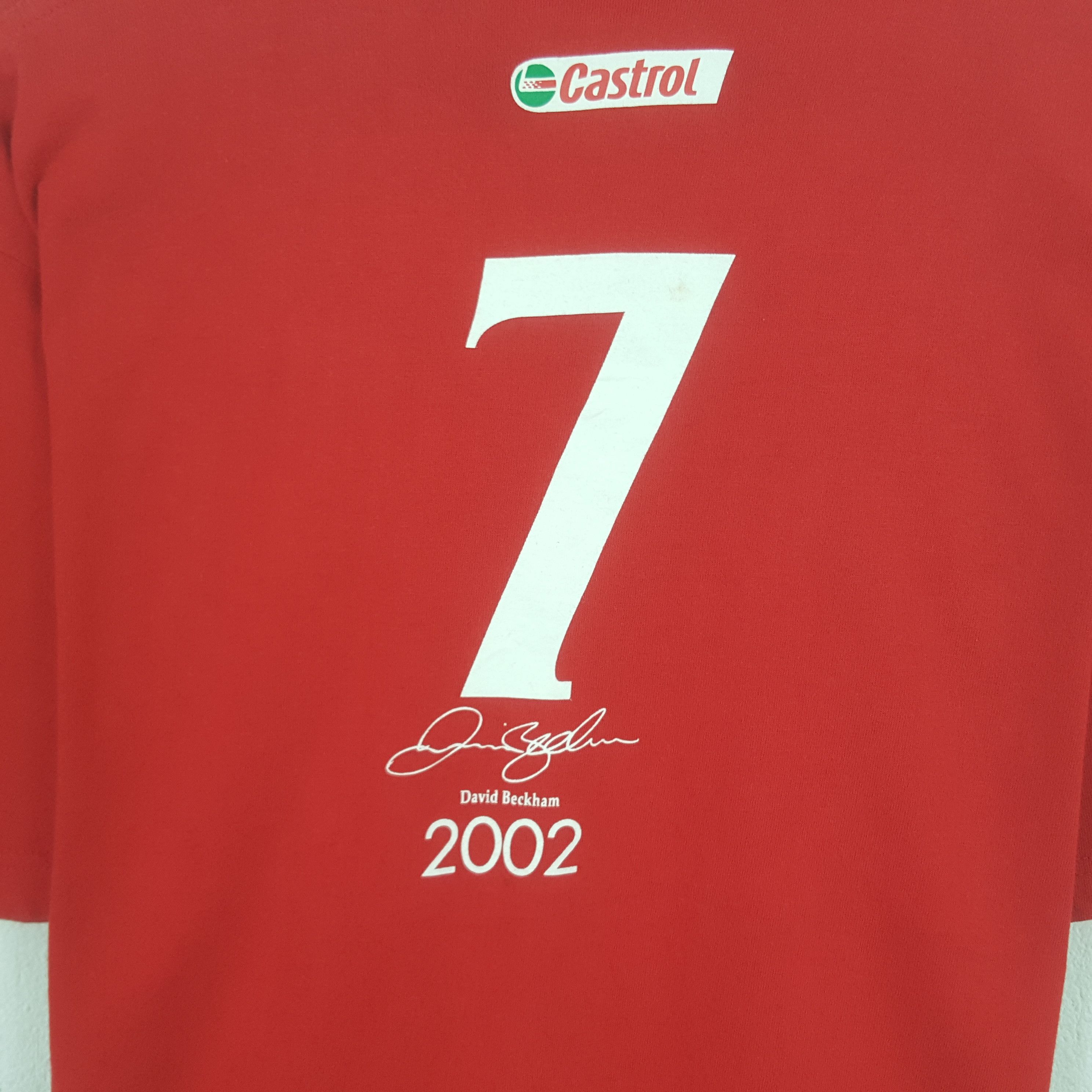 Other Vintage Castrol David Beckham T-shirt Size US M / EU 48-50 / 2 - 4 Thumbnail