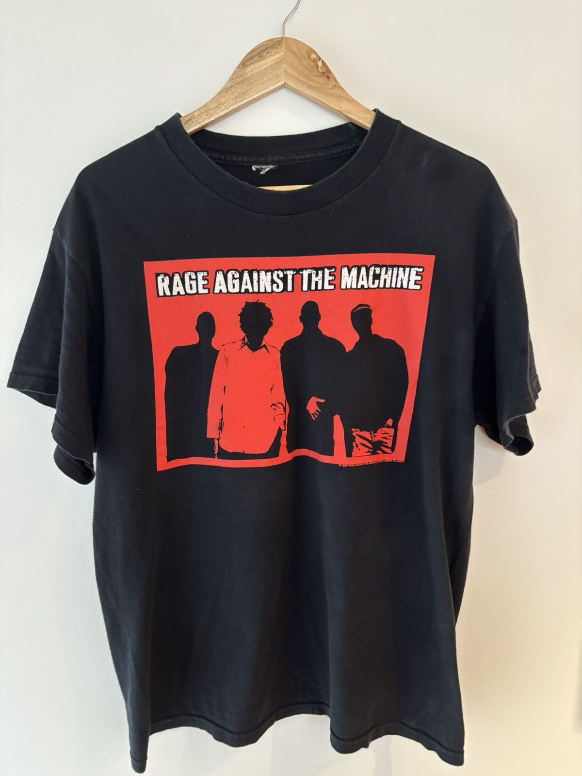 RAGE AGAINST THE MACHINE TシャツLサイズ　giant 90's giant ''RAGE AGAINST THE MACHINE'' プリントTシャツ