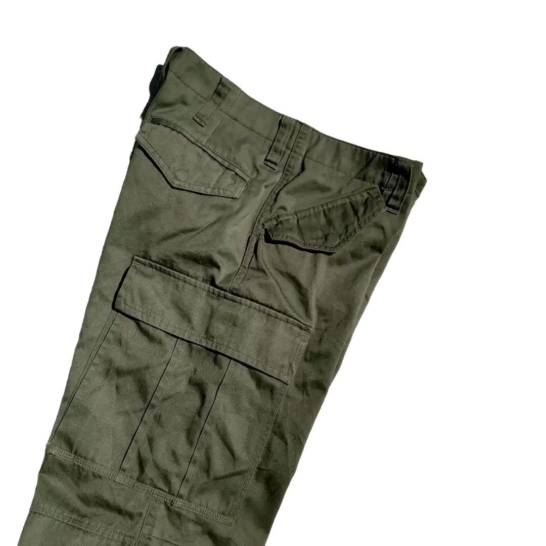 Japanese Brand Klein Plus Homme Japanese Brand Olive Green Cargo Pants Size US 28 / EU 44 - 8 Thumbnail
