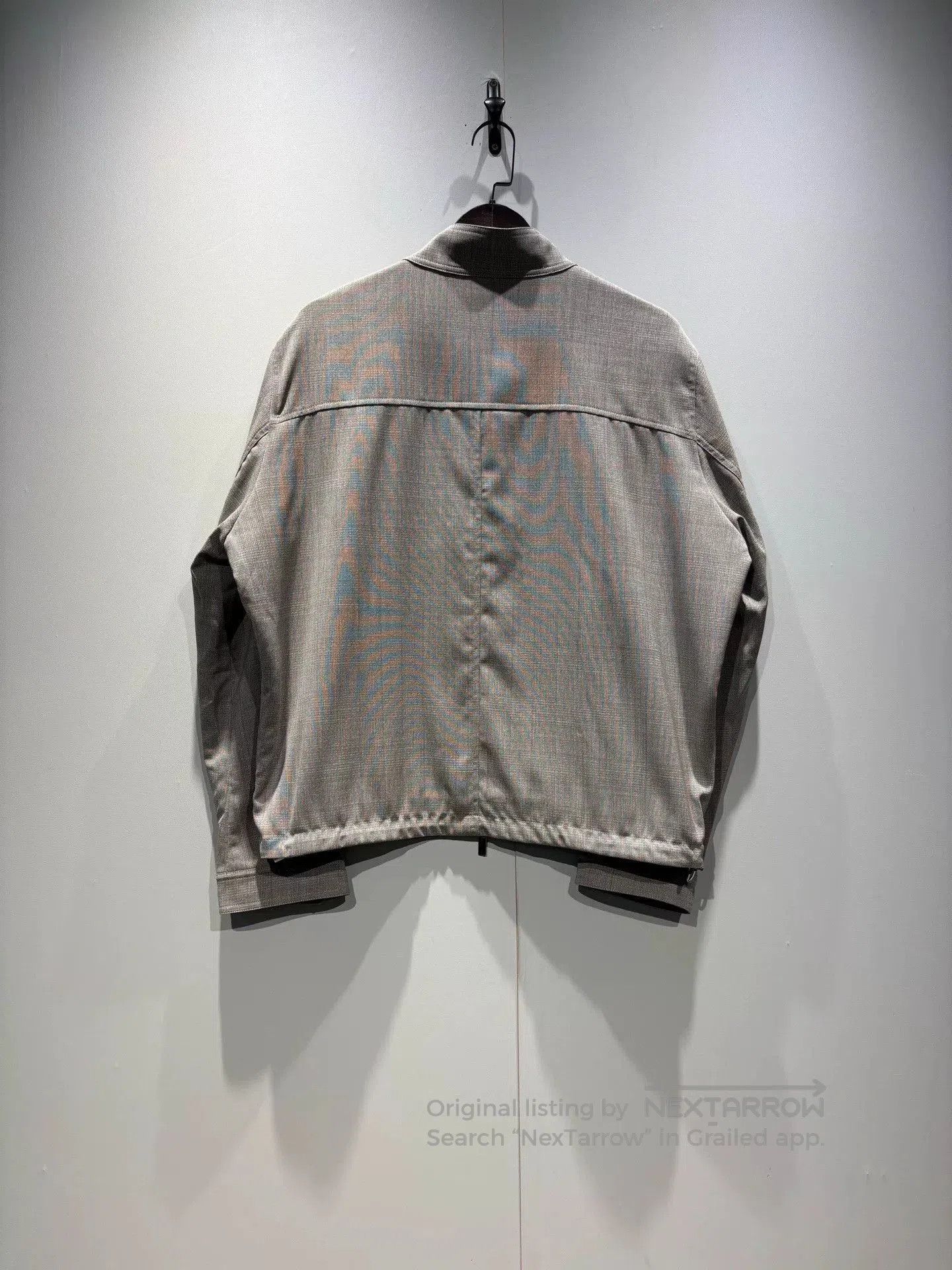 Dior gray plaid wool jacket with CD logo. Size US L / EU 52-54 / 3 - 2 Thumbnail