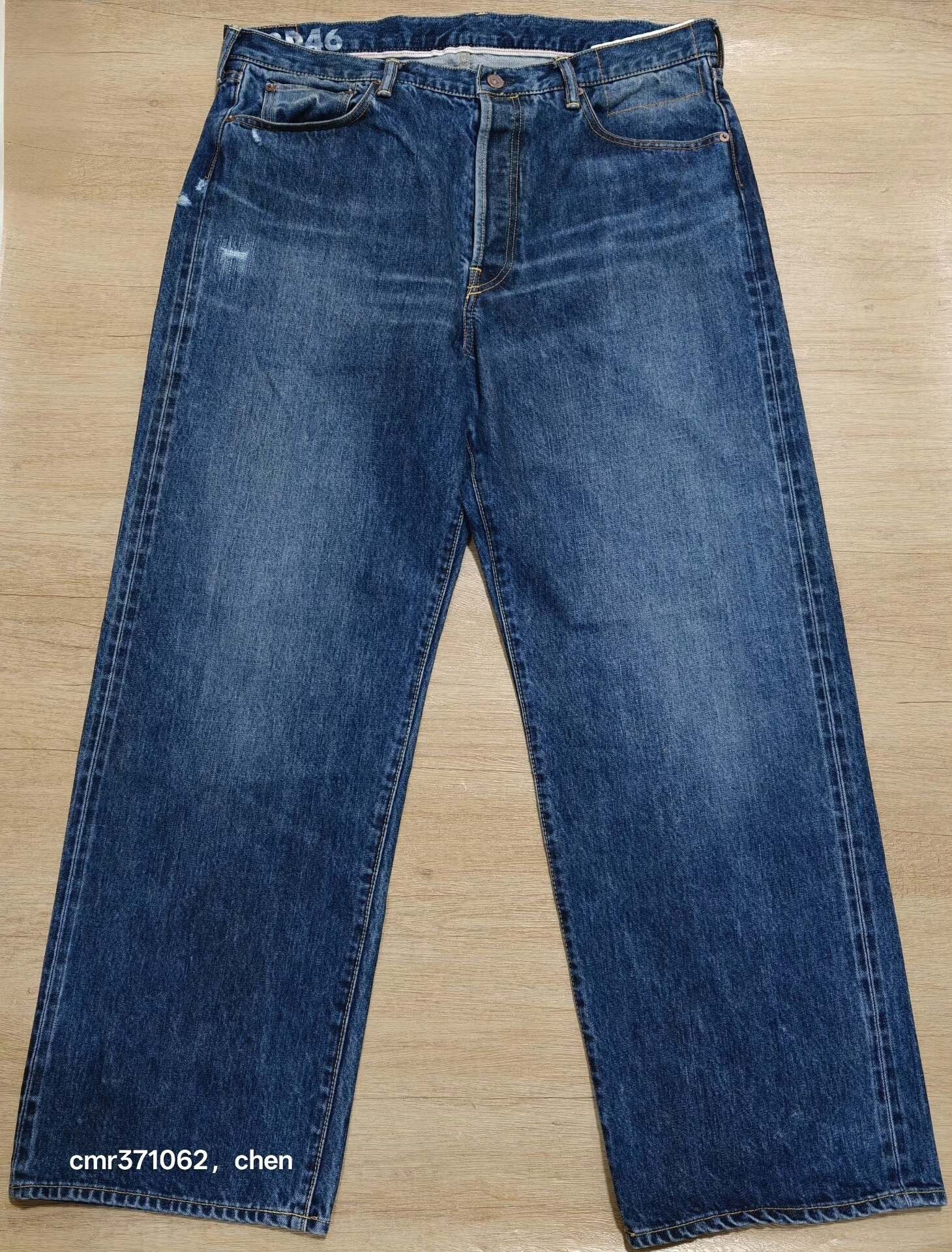 Visvim VISVIM 26SS SOCIAL SCULPTURE 01 WIDE DMGD-46 Size US 30 / EU 46 - 1 Thumbnail
