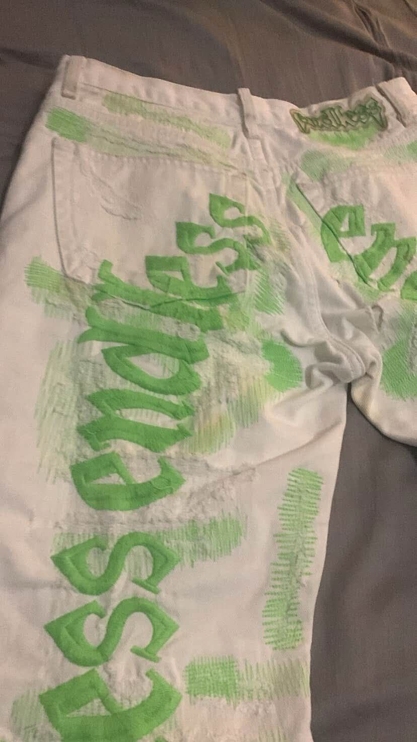 Other endless denim “green on white” size 34 Size US 34 / EU 50 - 8 Thumbnail