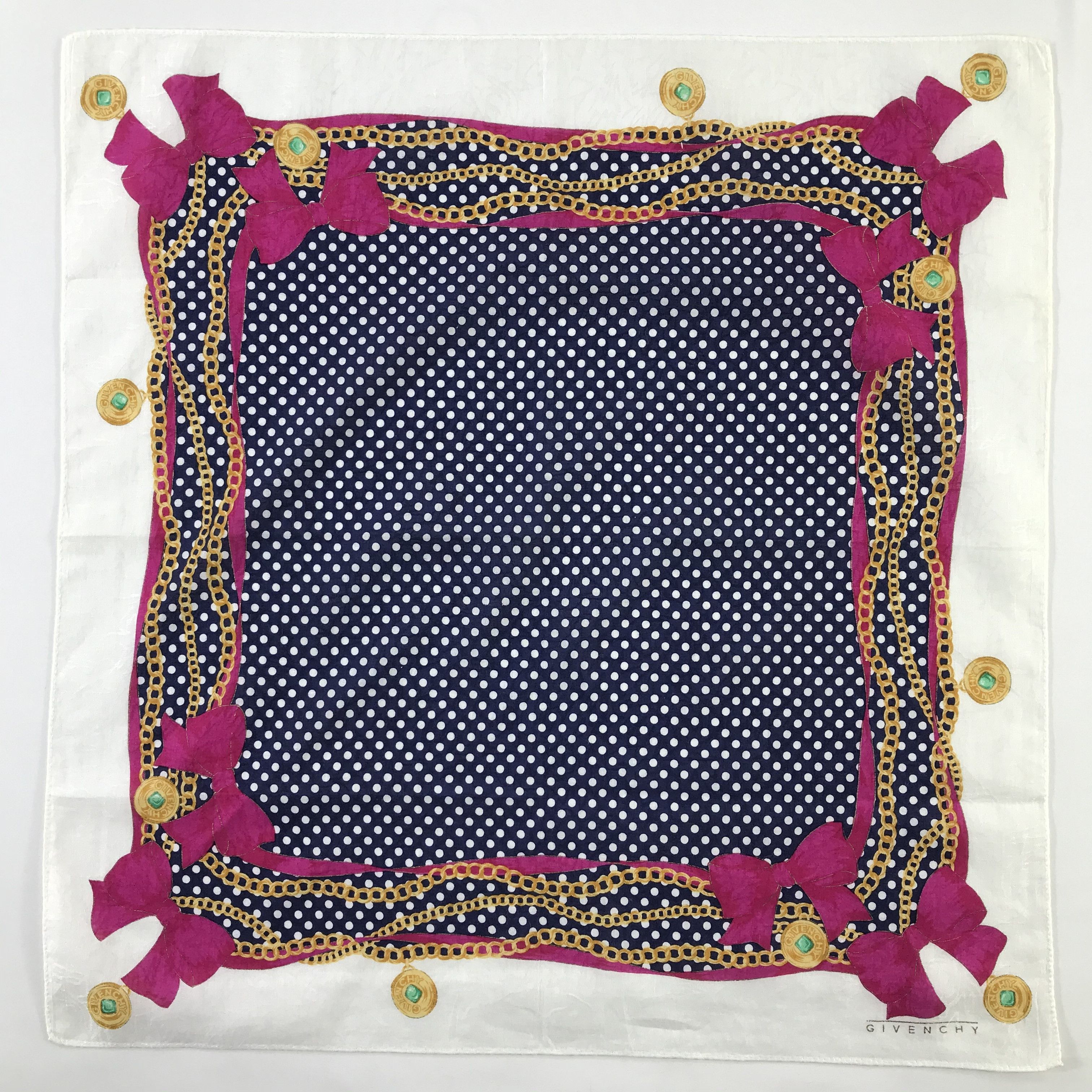 Vintage Givenchy Bandana/ Handkerchief / Neckerchief Size ONE SIZE - 3 Thumbnail