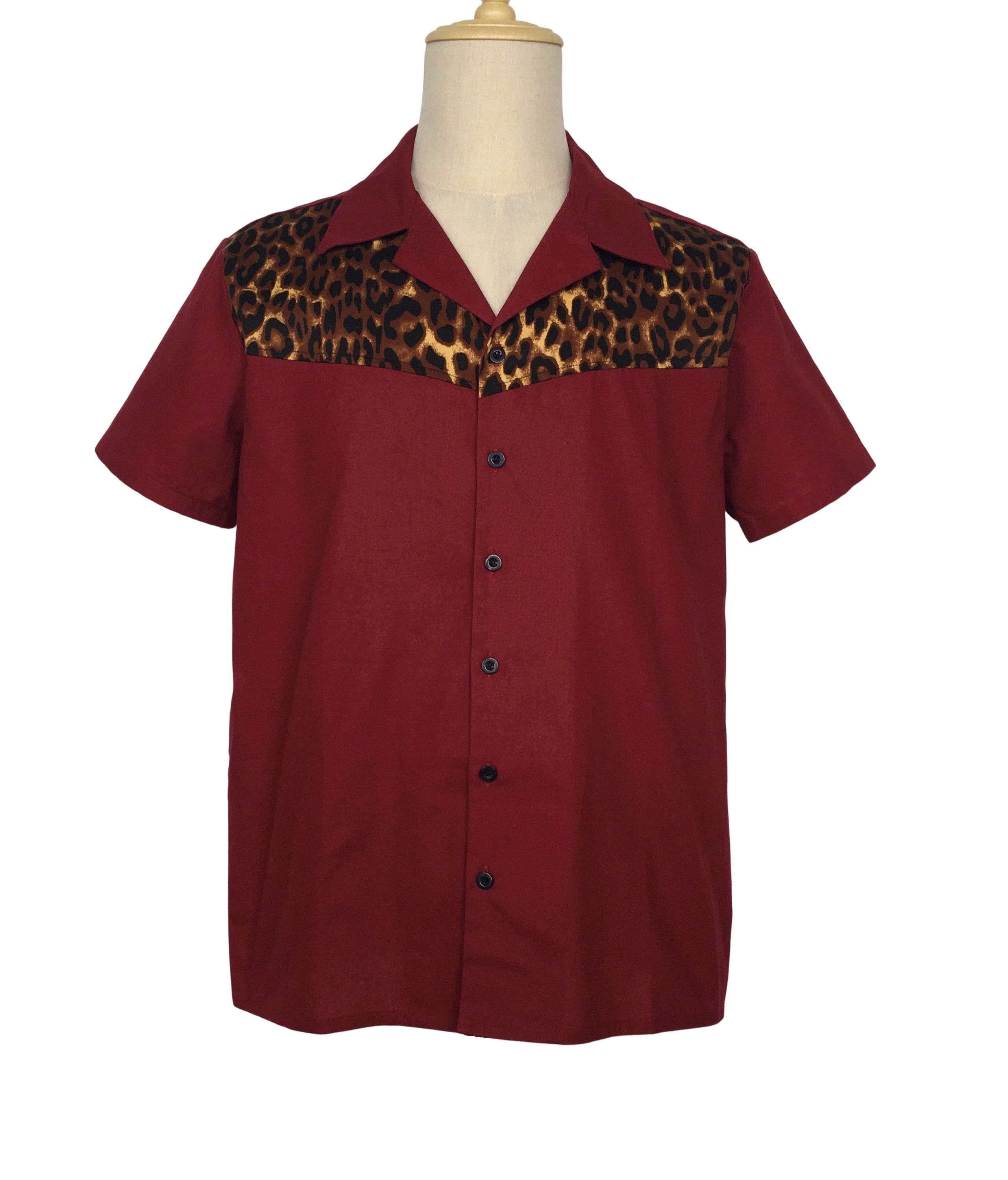 Other Vintage Shirt Leopard Panel Rock Shirts Size US XL / EU 56 / 4 - 1 Thumbnail