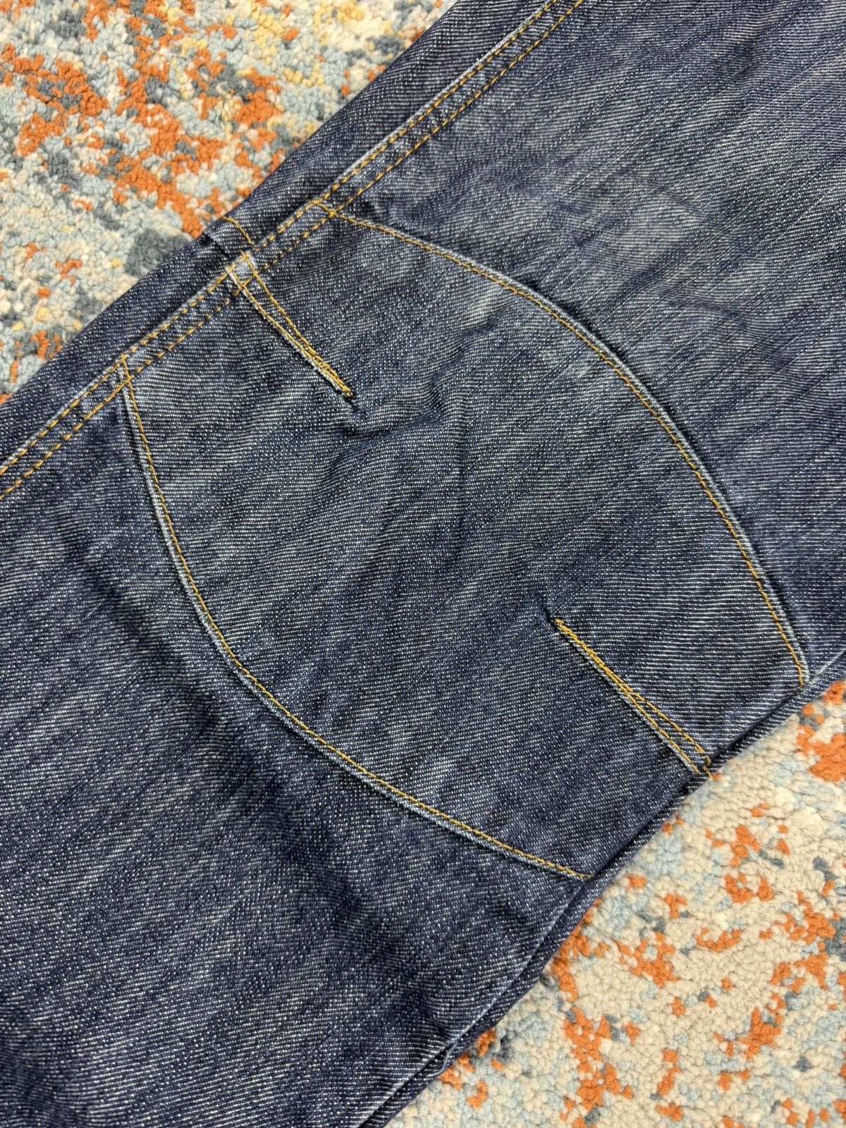 G-Star × Japanese Brand Vintage Y2K G-Star RAW radar biker denim jeans Size US 31 - 13 Thumbnail