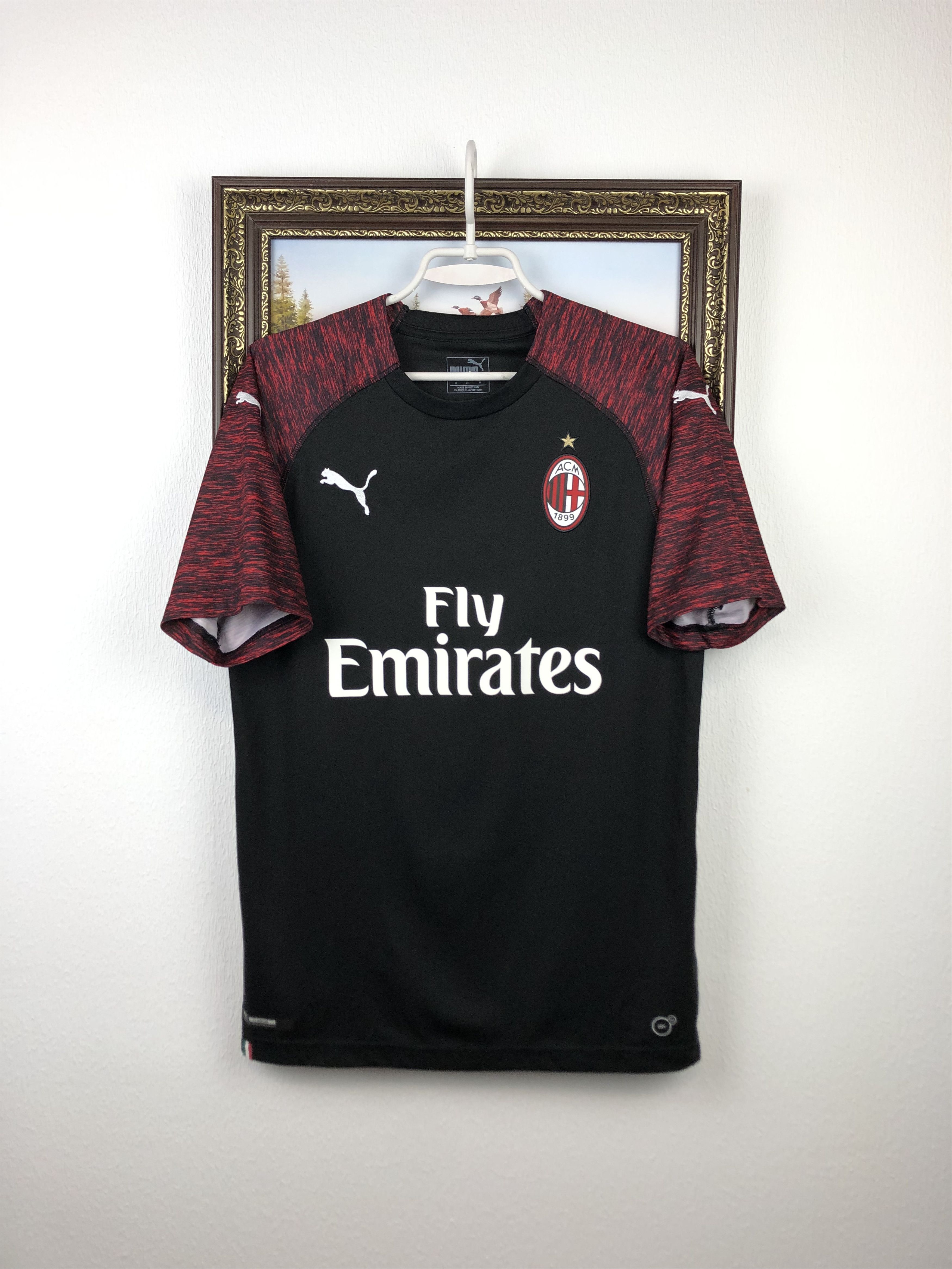 Puma AC Milan football shirt 2019 Soccer #10 Calhanoglu Jersey Size US M / EU 48-50 / 2 - 3 Thumbnail