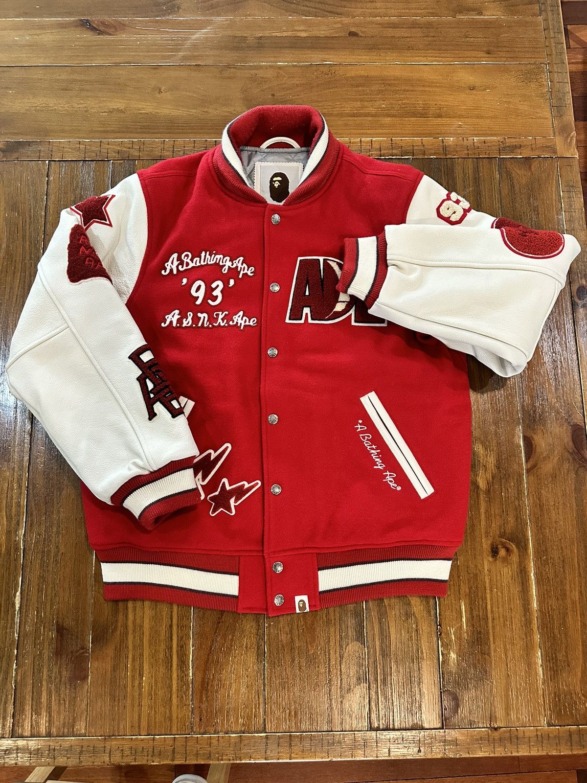 Bape Bape varsity 2023 Size US L / EU 52-54 / 3 - 2 Thumbnail