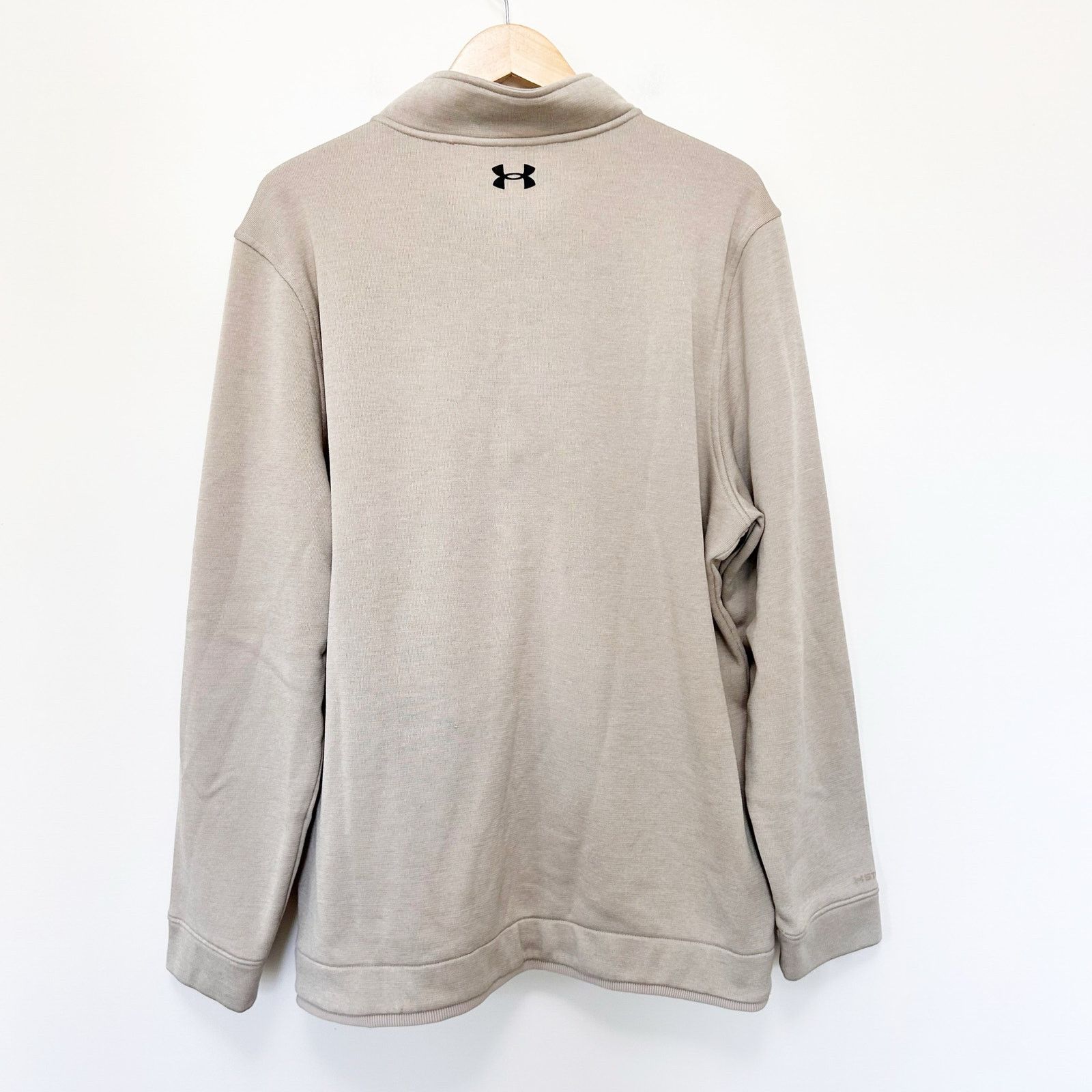 Under Armour Under Armour Coldgear Tan Quarter Zip Sweater Sz 2XL Size US XXL / EU 58 / 5 - 5 Thumbnail