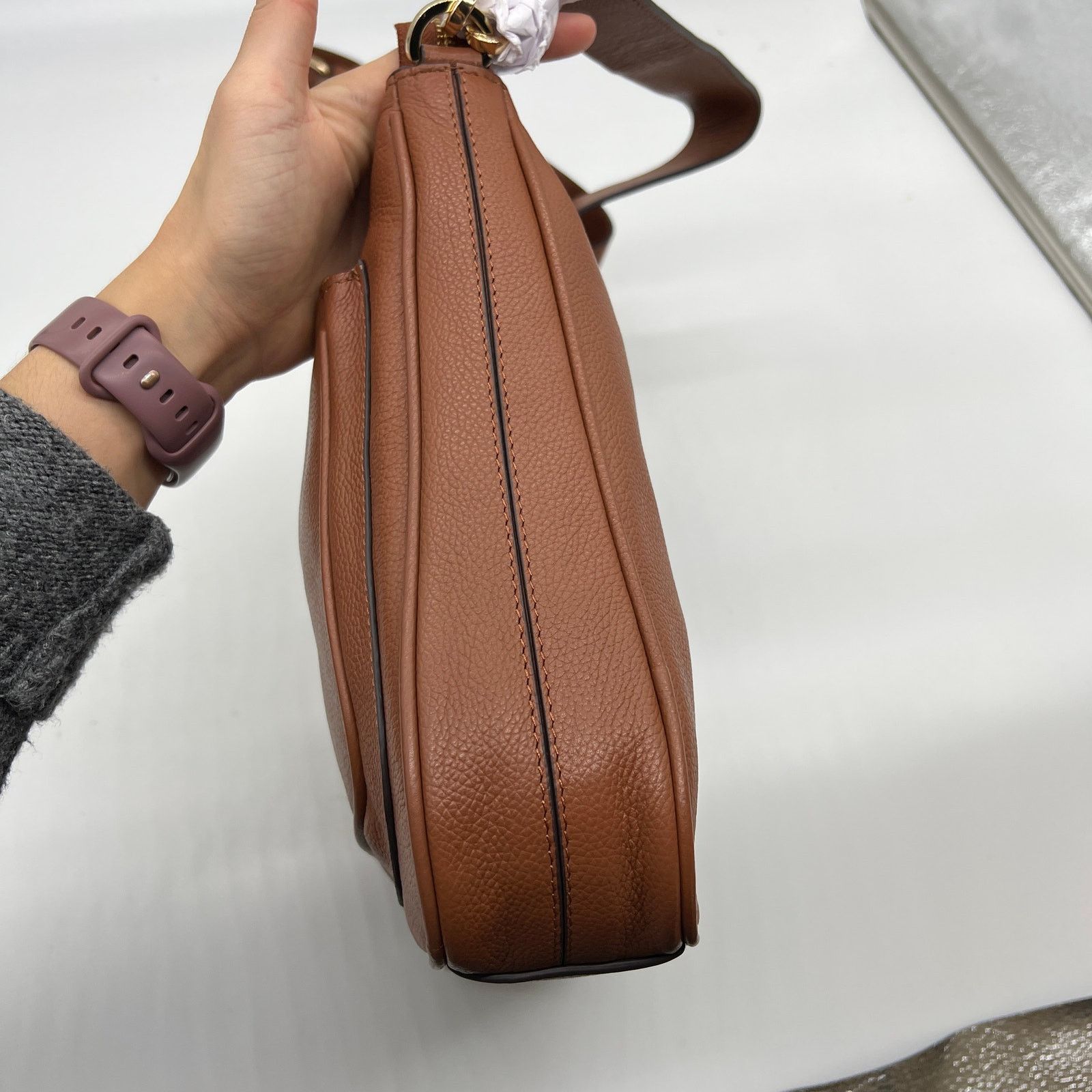 Other Lodis North/South Zip-Top Leather Womens Purse C Size ONE SIZE - 10 Thumbnail