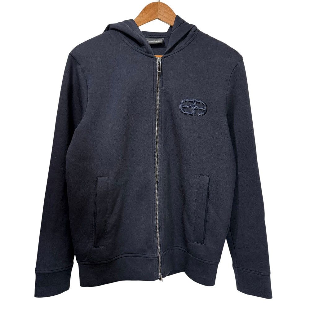 Armani Armani Emporio Armani EA logo embossed Double Jersey Hoodie Others Sweatshirts & Hoodies DUTY FREE for USA Size ONE SIZE - 1 Thumbnail