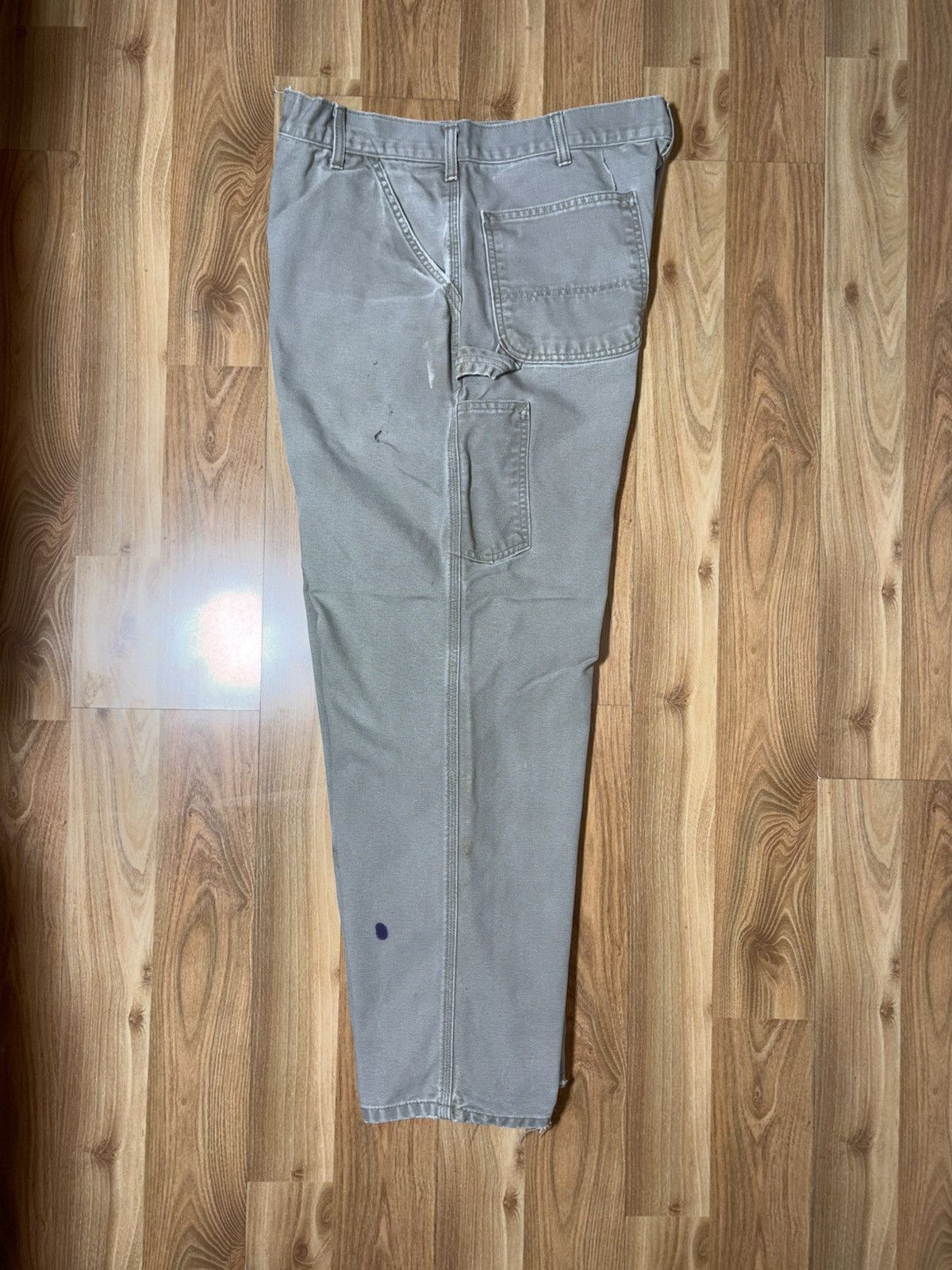Carhartt Vintage Carhartt B11 DES "Thrashed" Work Dungarees Size US 36 / EU 52 - 8 Thumbnail