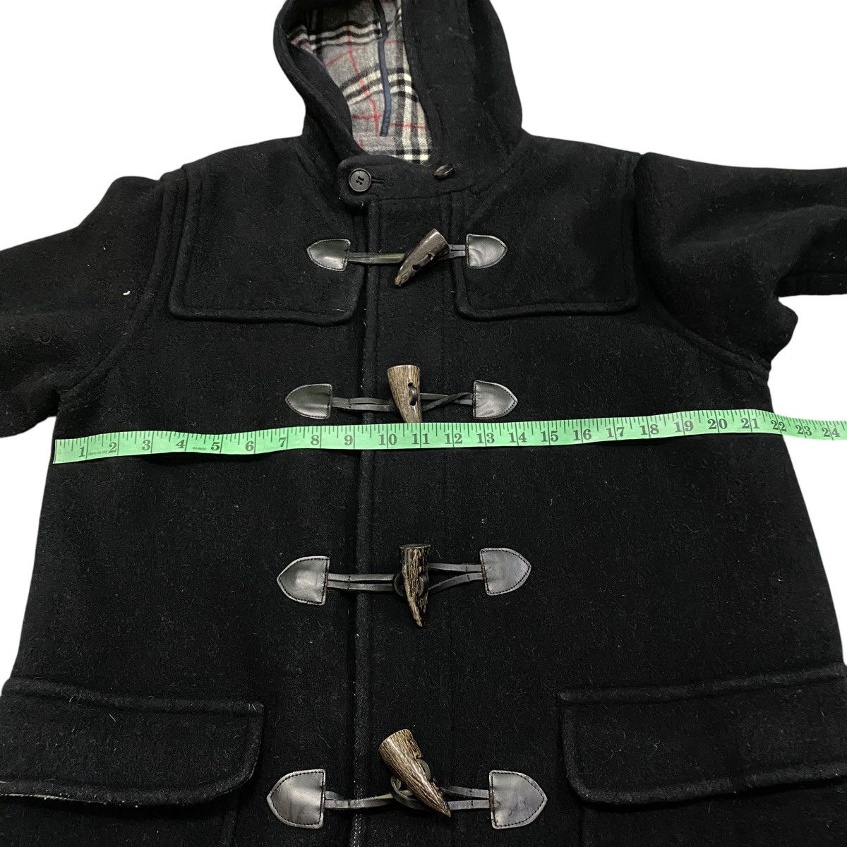 Burberry × Burberry Prorsum Vintage Burberry London Blue Label Nova Check Duffer Coat Size US M / EU 48-50 / 2 - 13 Thumbnail