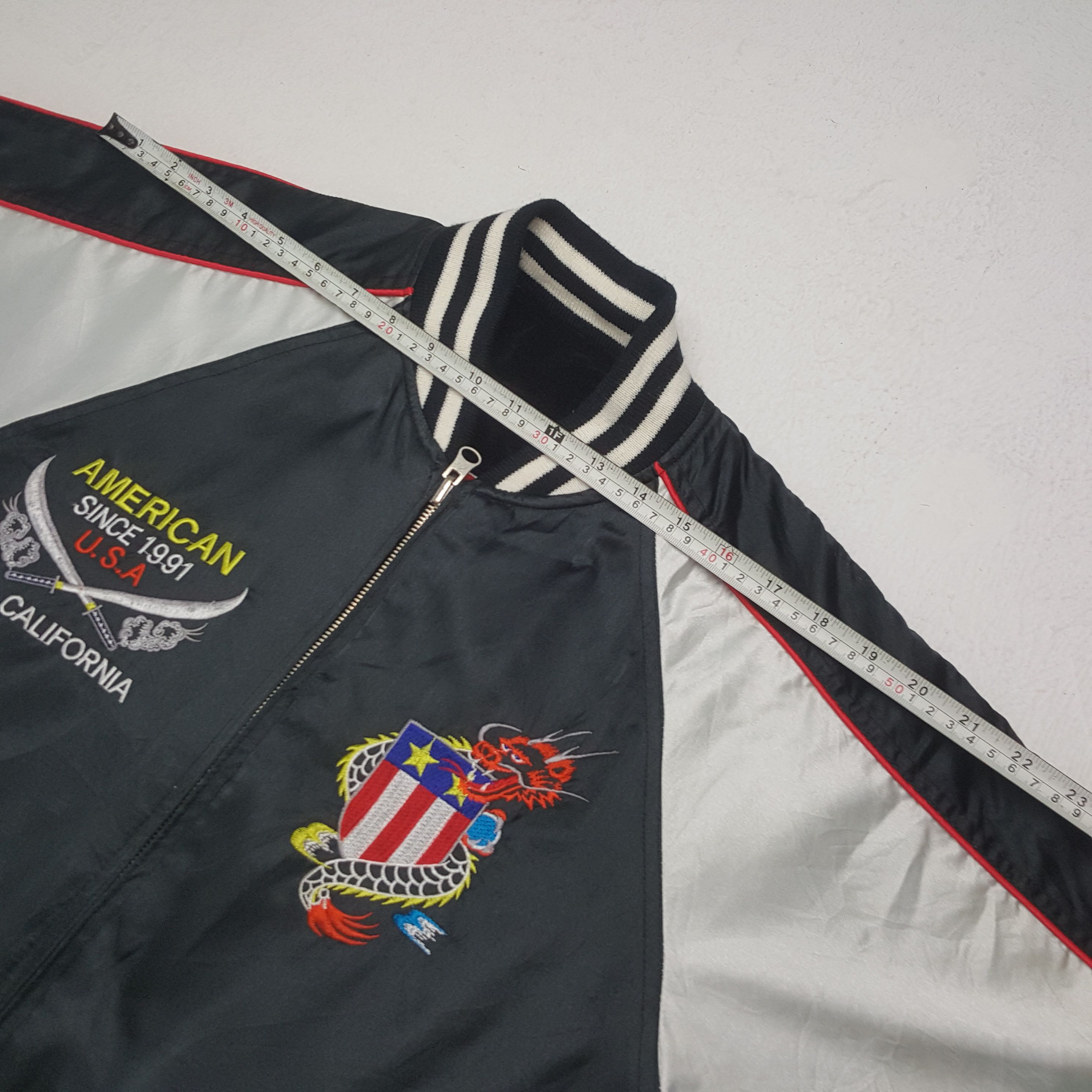 Other Vintage Shoot One American Sukajan Jacket C291N24 Size US M / EU 48-50 / 2 - 10 Thumbnail