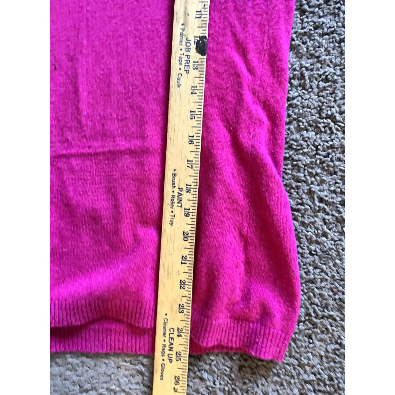 Banana Republic VINTAGE Banana Republic Chunky Pink Turtleneck Sweater Women's M Pink Italian Yarn Pullover 90s Decade Womens Size M / US 6-8 / IT 42-44 - 5 Thumbnail