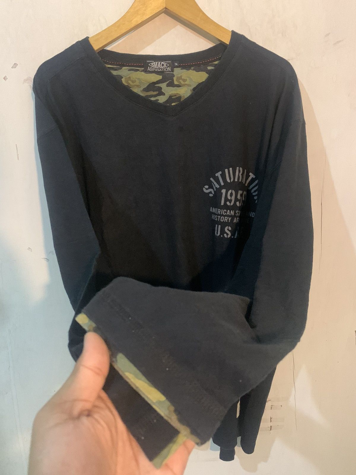 Other 2000s Smack A - military tshirt Joshua Jamal styel Size US XXL / EU 58 / 5 - 4 Thumbnail