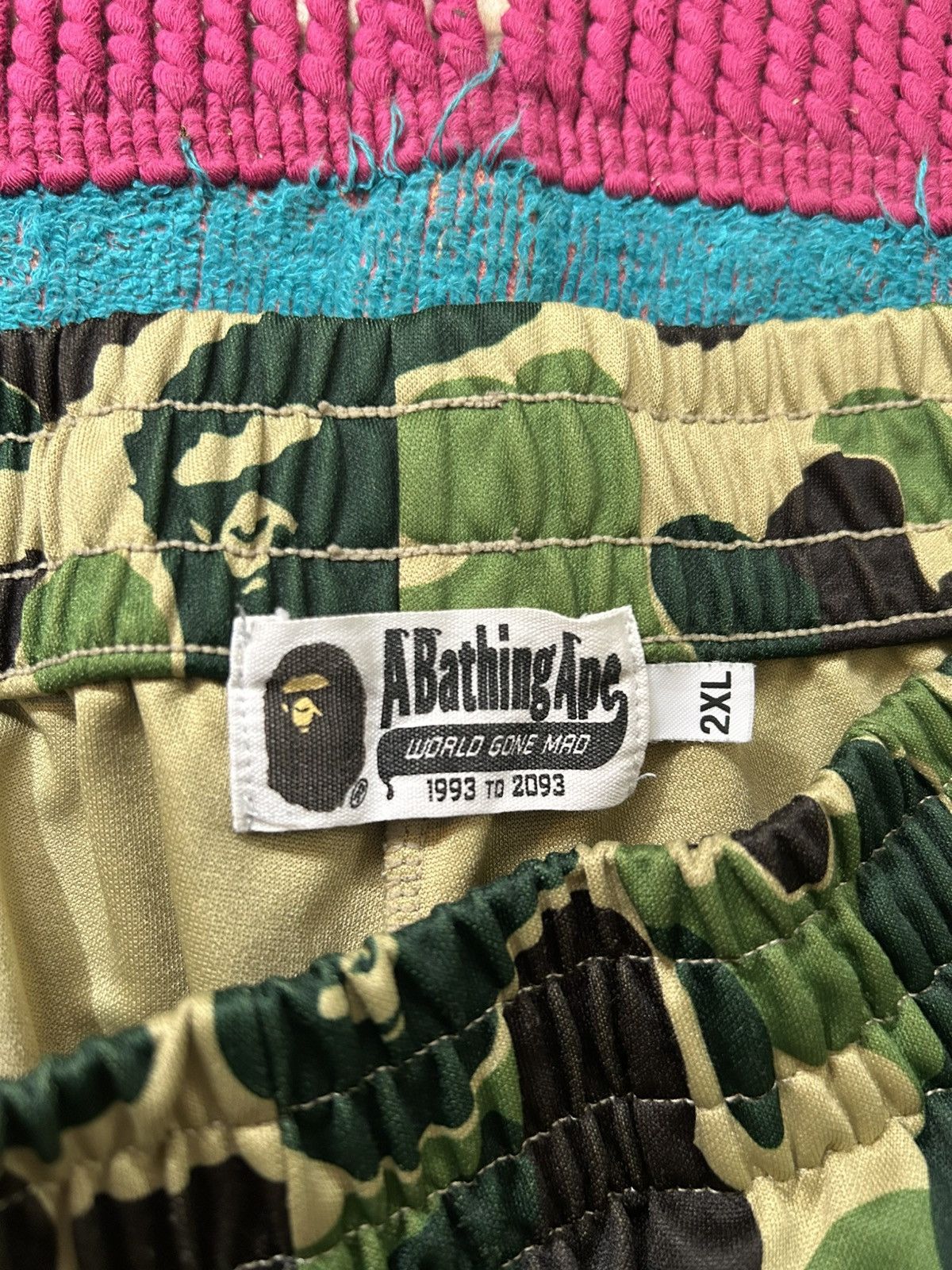 Bape Bape Tape Jersey Pants Size US 36 / EU 52 - 4 Thumbnail