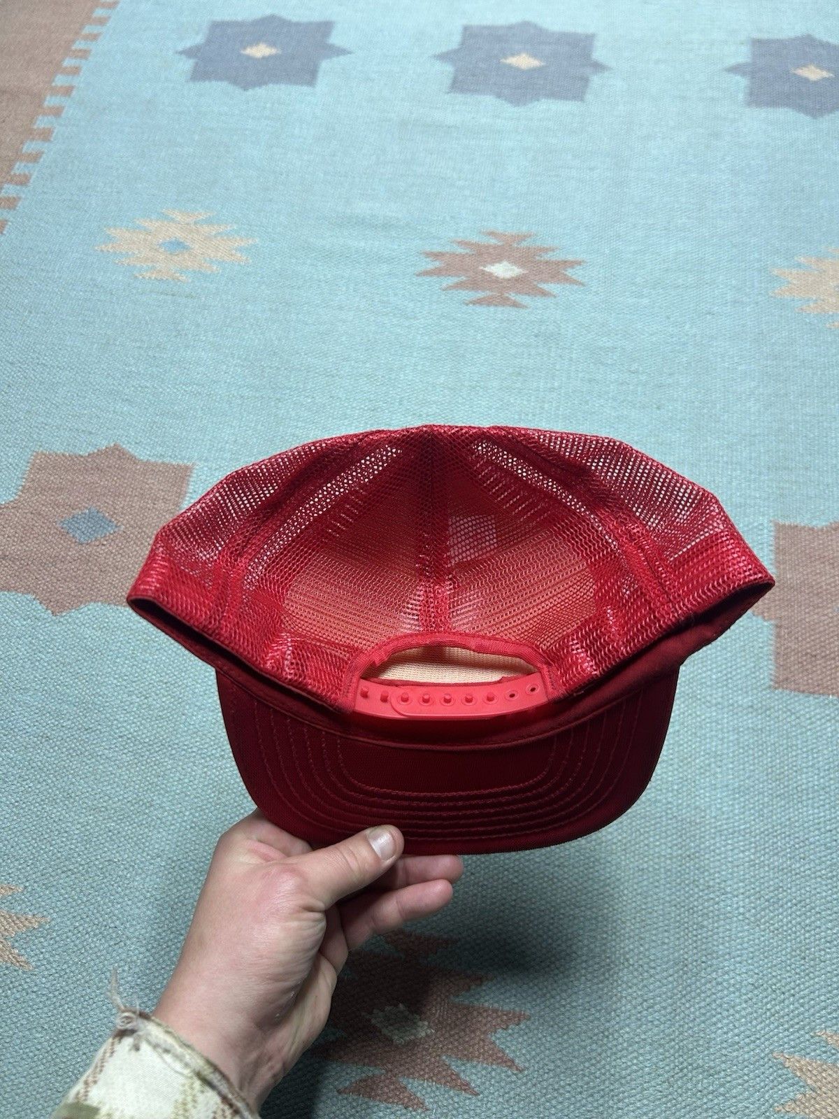 Vintage Vtg 80s trucker hat Hi Y’all from Atlanta Georgia USA made Size ONE SIZE - 4 Thumbnail